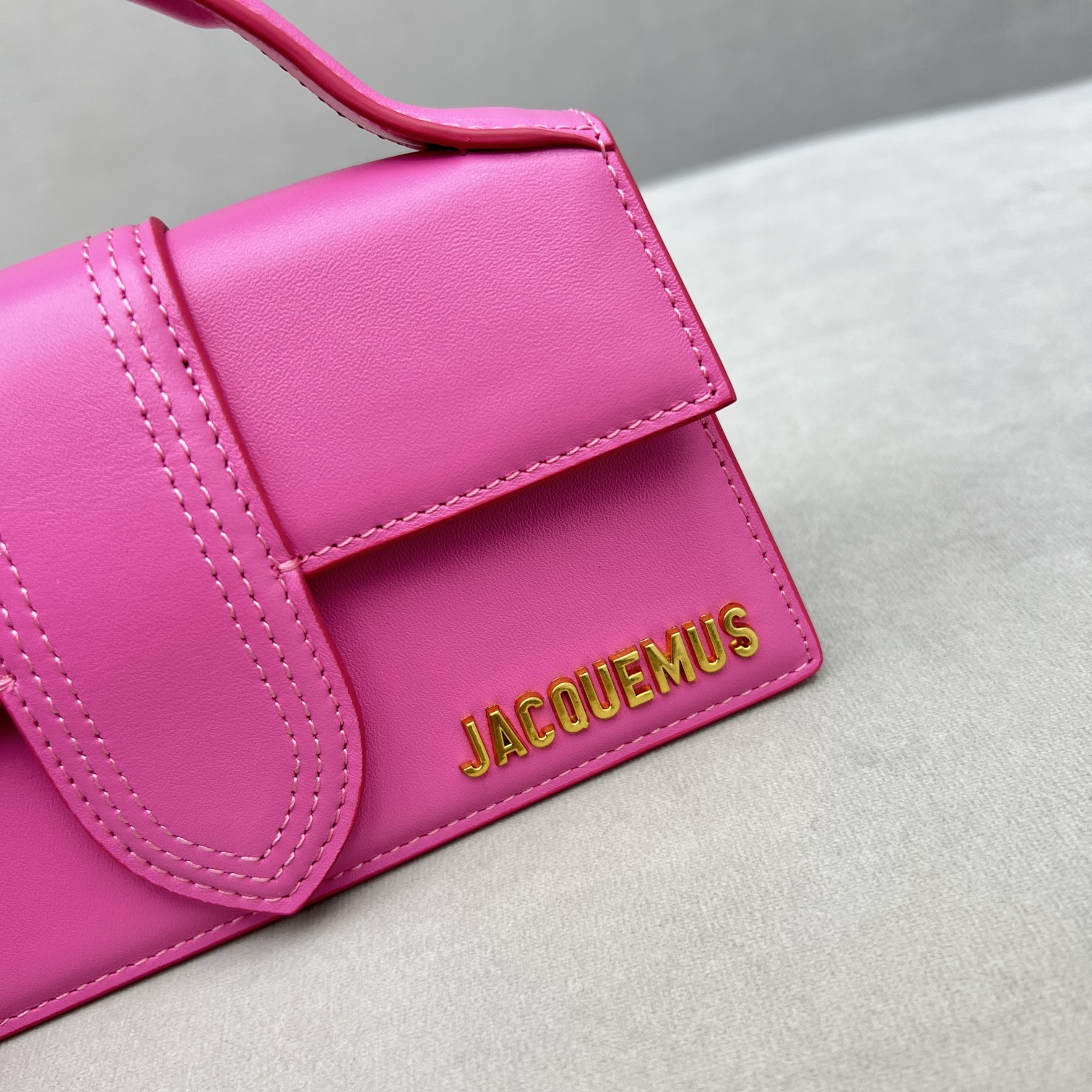 Jacquemus Le Bambino Leather Tote Bag | Pink |