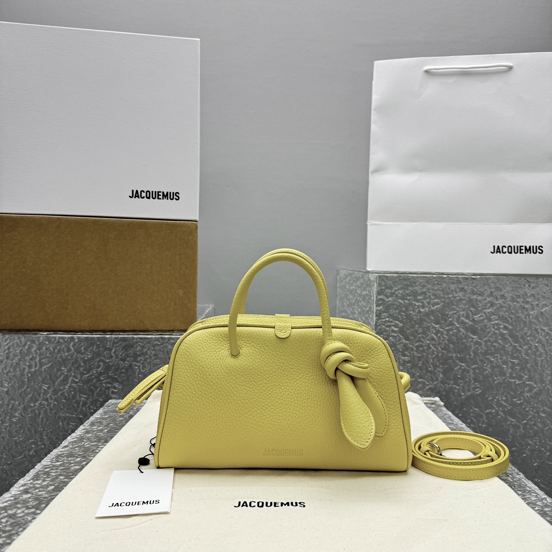 Jacquemus The Small Turismo Tote Bag | Yellow |