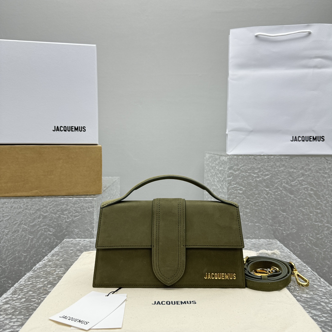 Jacquemusfrostbag in olive green | eBay