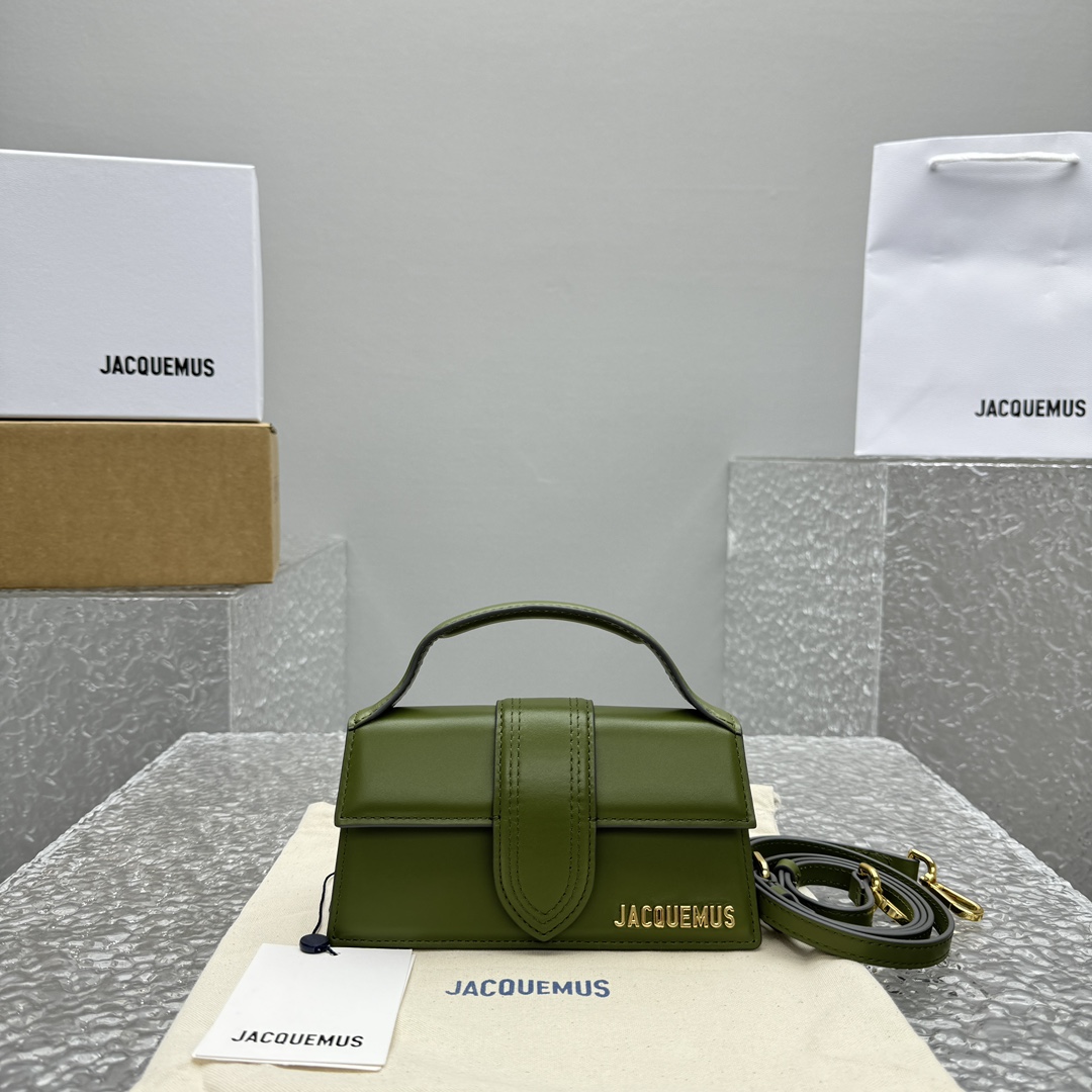Jacquemus Black Leather Le Petit Bambino Bag Jacquemus