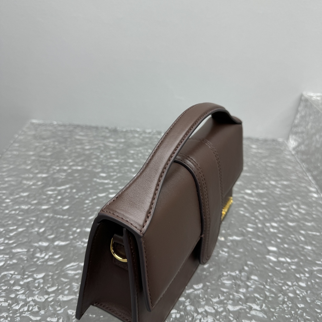 JACQUEMUS LE GRAND BAMBINO SUEDE BROWN