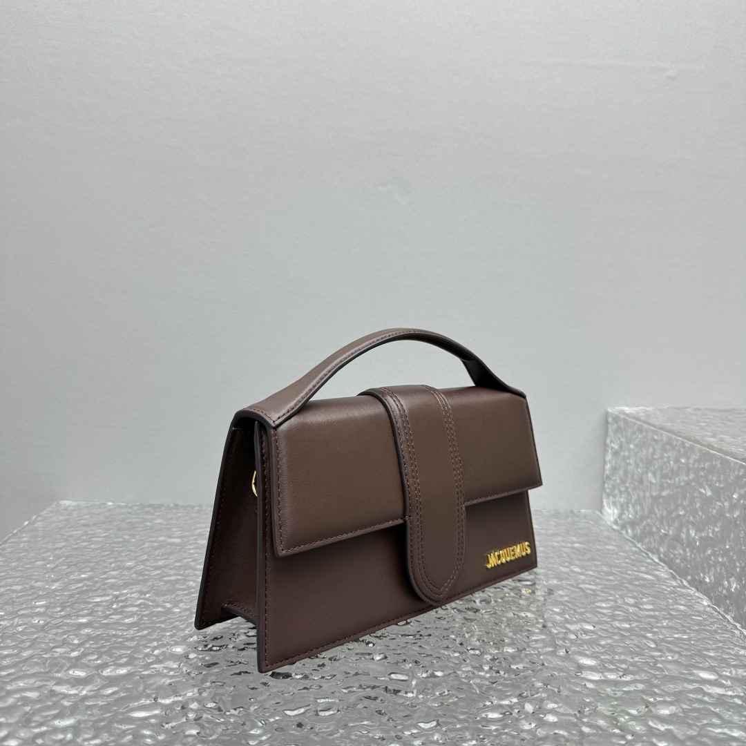 JACQUEMUS LE GRAND BAMBINO SUEDE BROWN