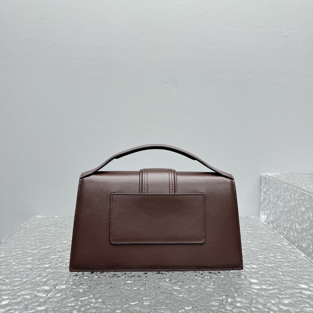 JACQUEMUS LE GRAND BAMBINO SUEDE BROWN
