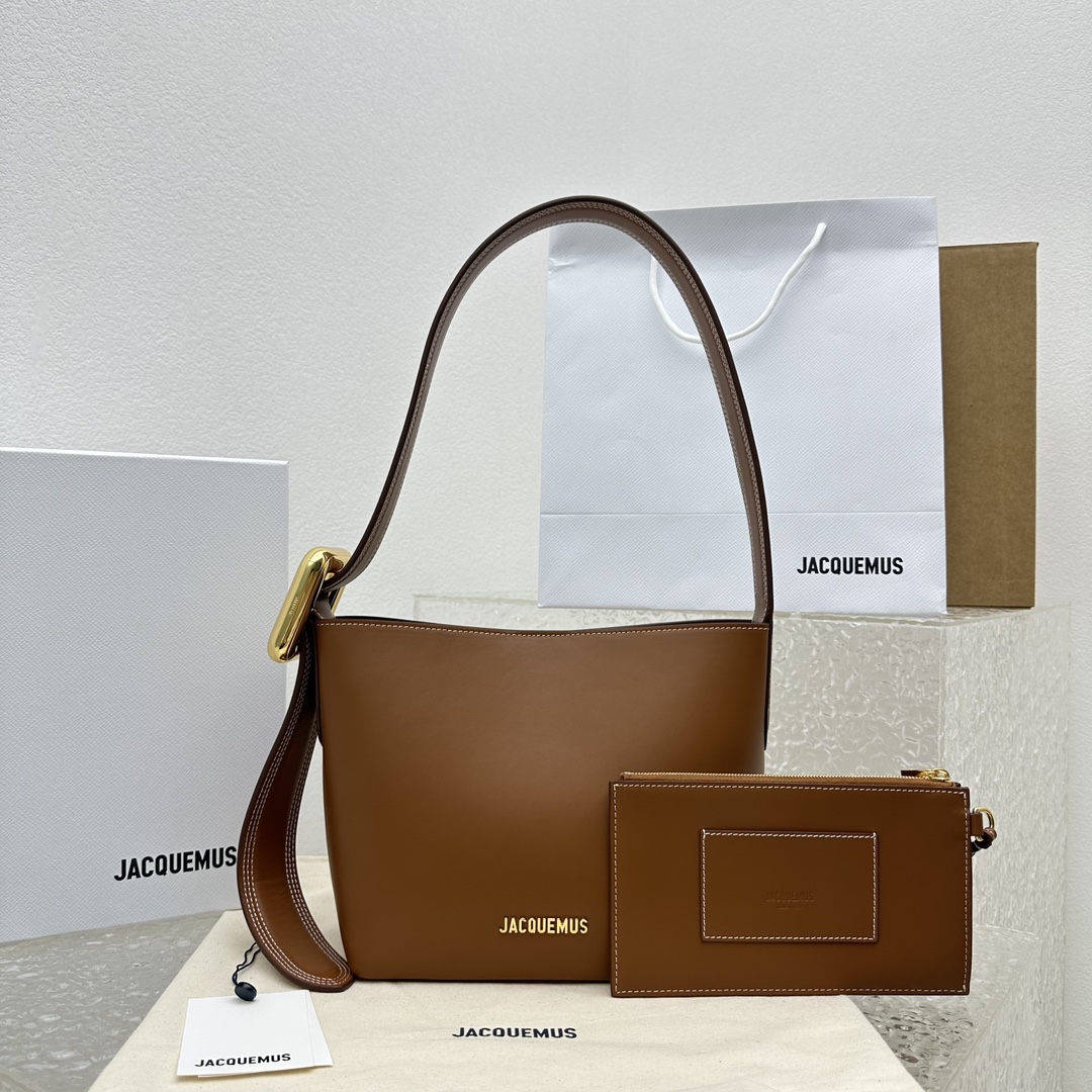 Jacquemus Le Petit Regalo Shoulder Bag | Brown |  Jacquemus 00406