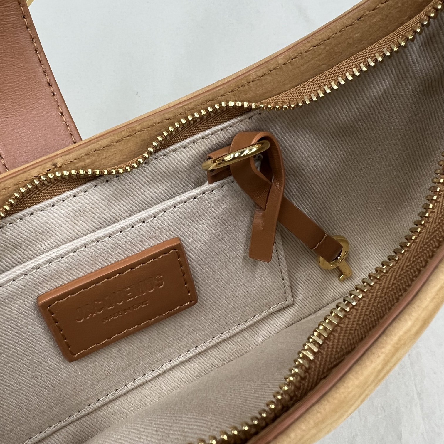 Leather handbag Jacquemus Brown in Leather - 35043607