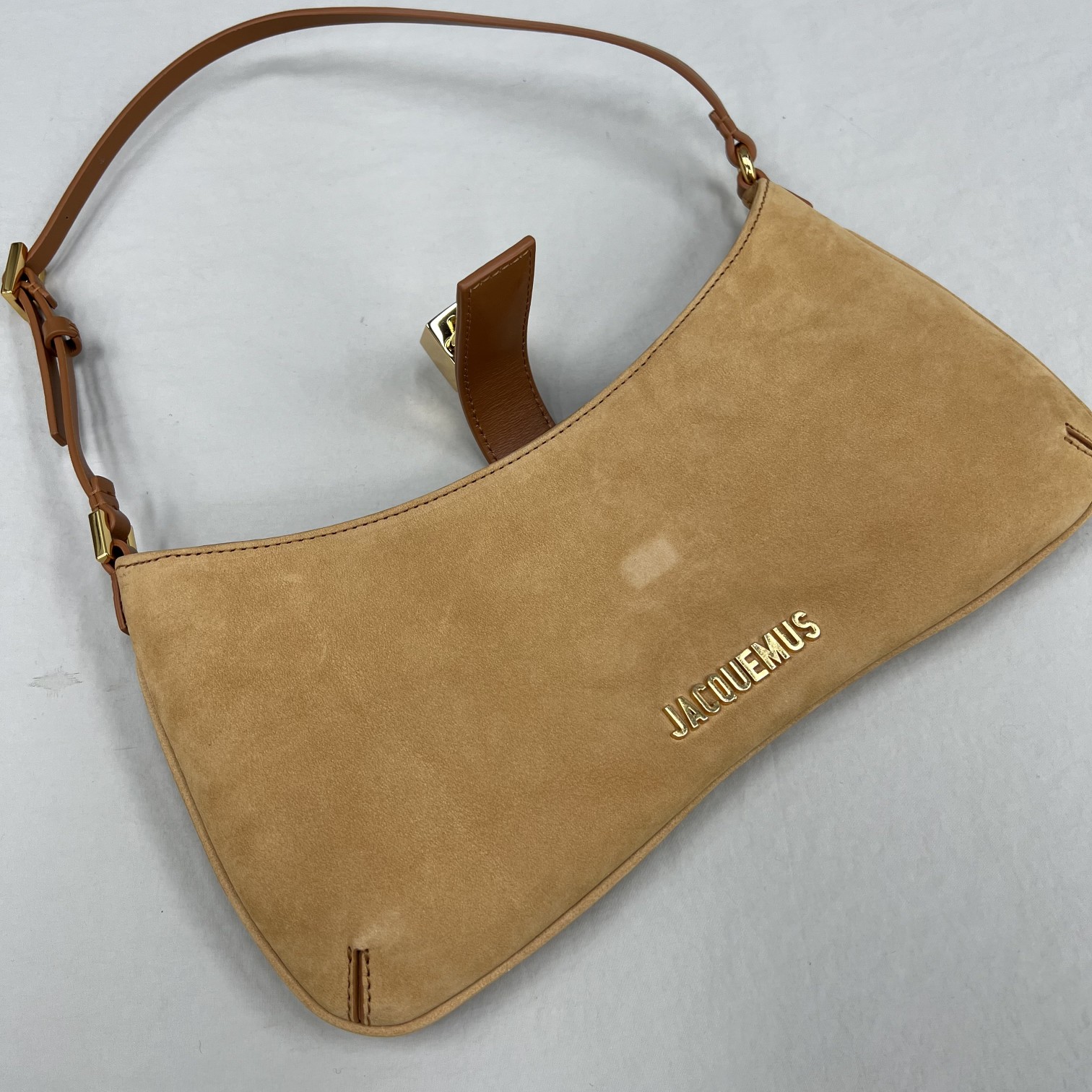 Leather handbag Jacquemus Brown in Leather - 35043607