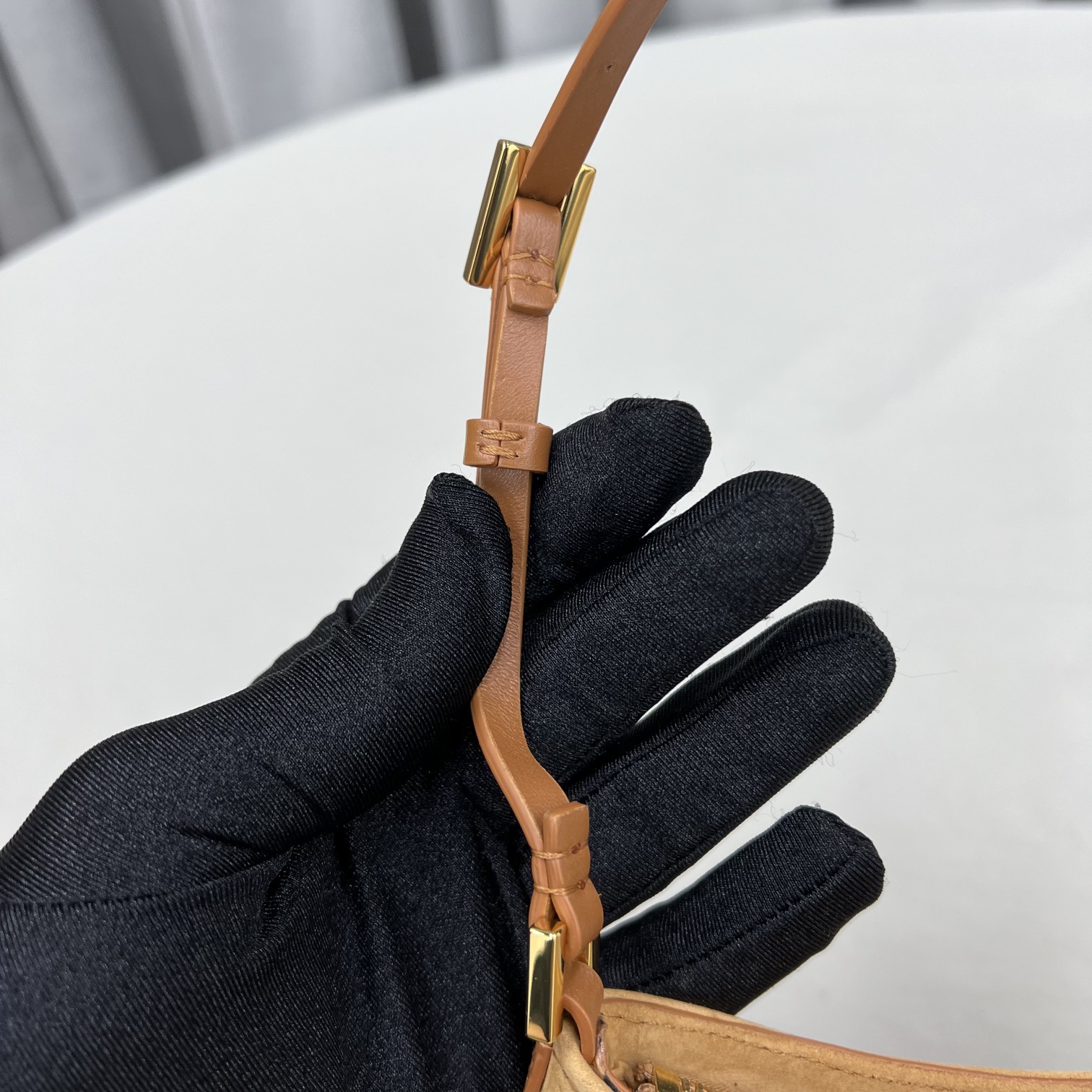 Leather handbag Jacquemus Brown in Leather - 35043607