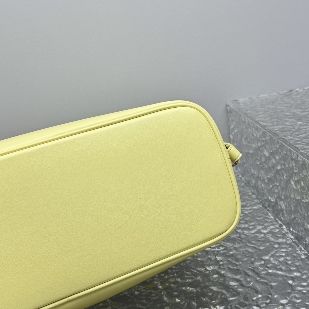 Jacquemus Le Calino Ring Top-Handle Bag - Pale Yellow |