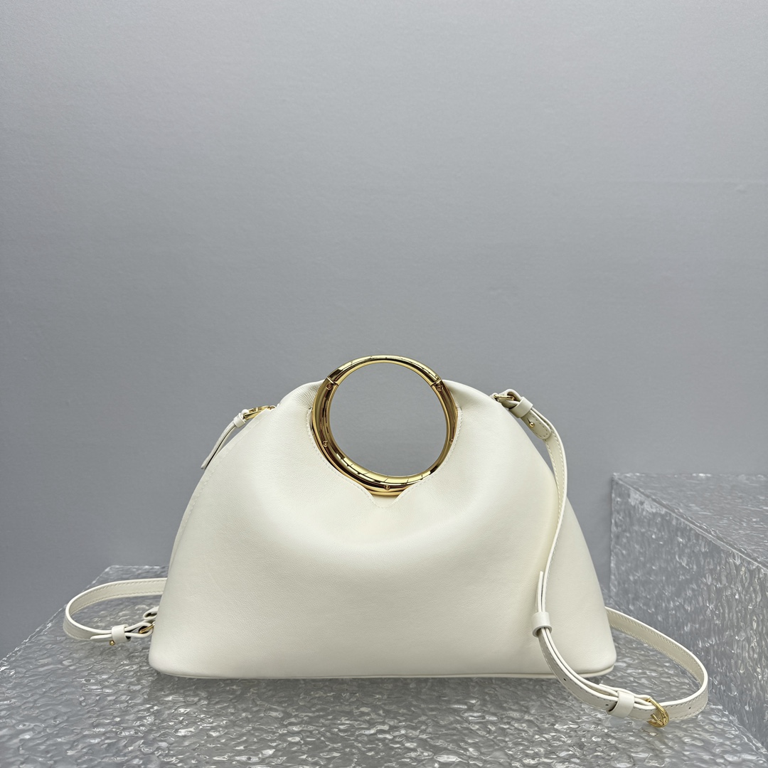 Jacquemus Neutral Medium Le Petit Calino Top Handle Bag Jacquemus 006214