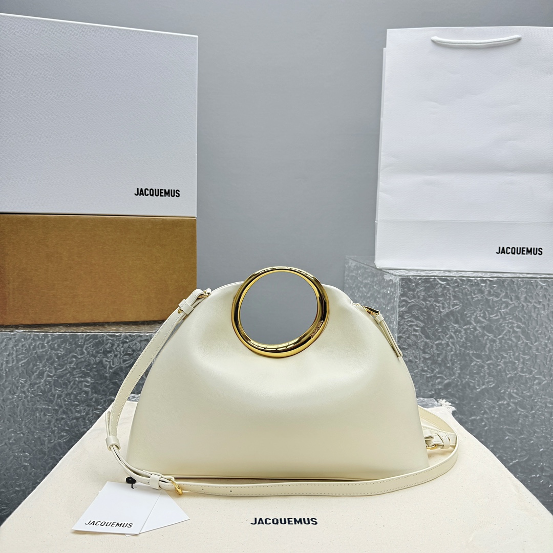 Jacquemus Neutral Medium Le Petit Calino Top Handle Bag Jacquemus 006214