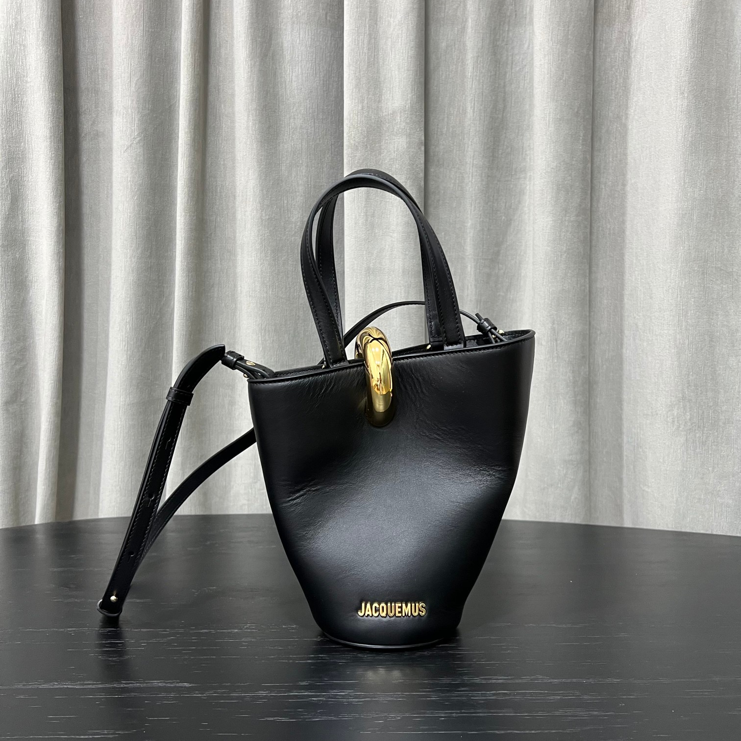 Jacquemus La Casa 'Le Petit Bambola' Tote in Black for Men
