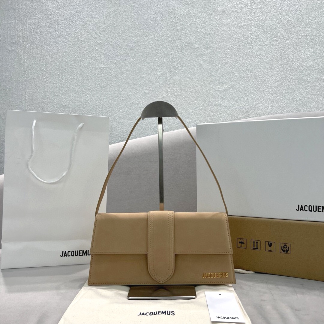 Jacquemus Le Bambino Leather Shoulder Bag in Brown – Jacquemus 00729