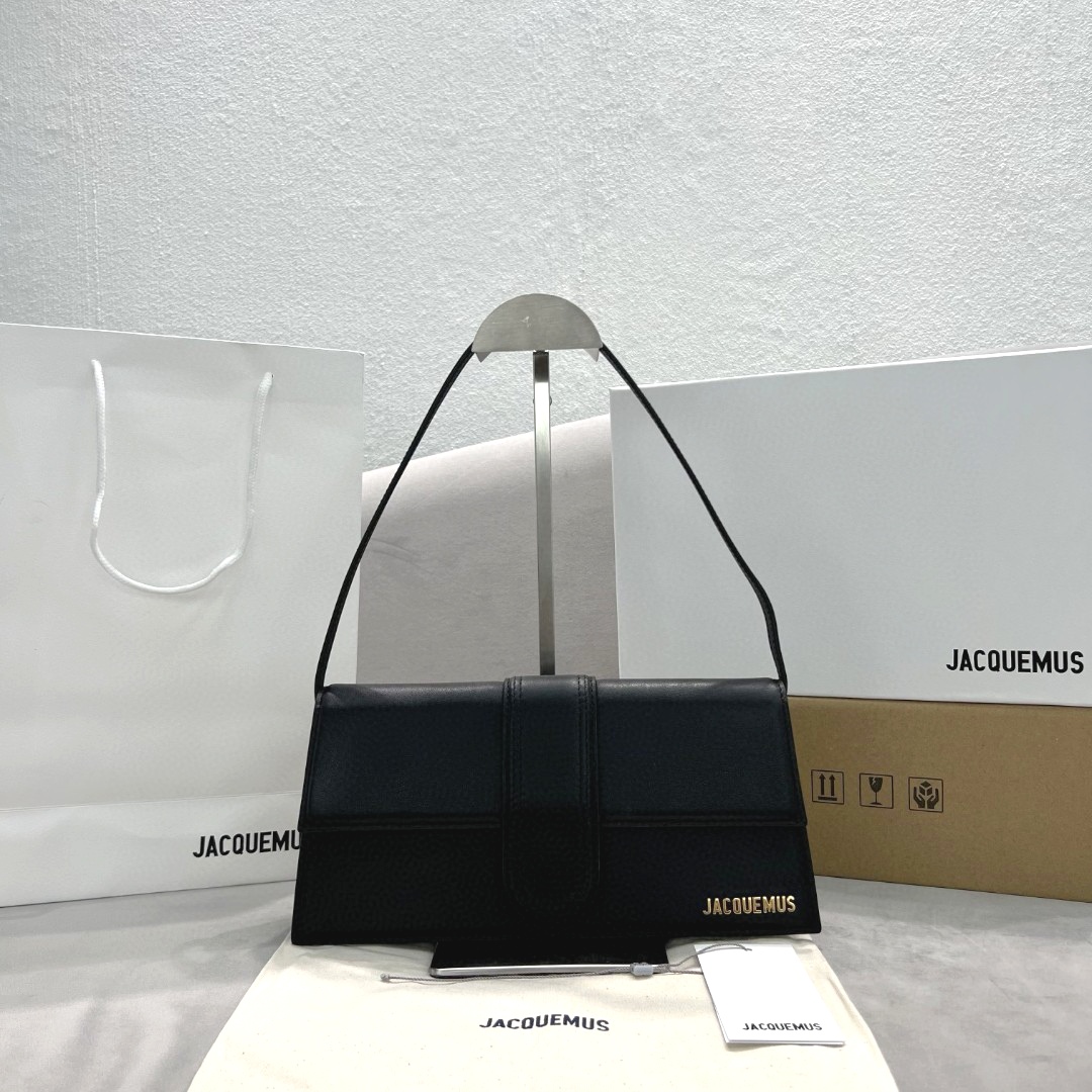 Jacquemus Le Bambino Long Shoulder Bag | Black |