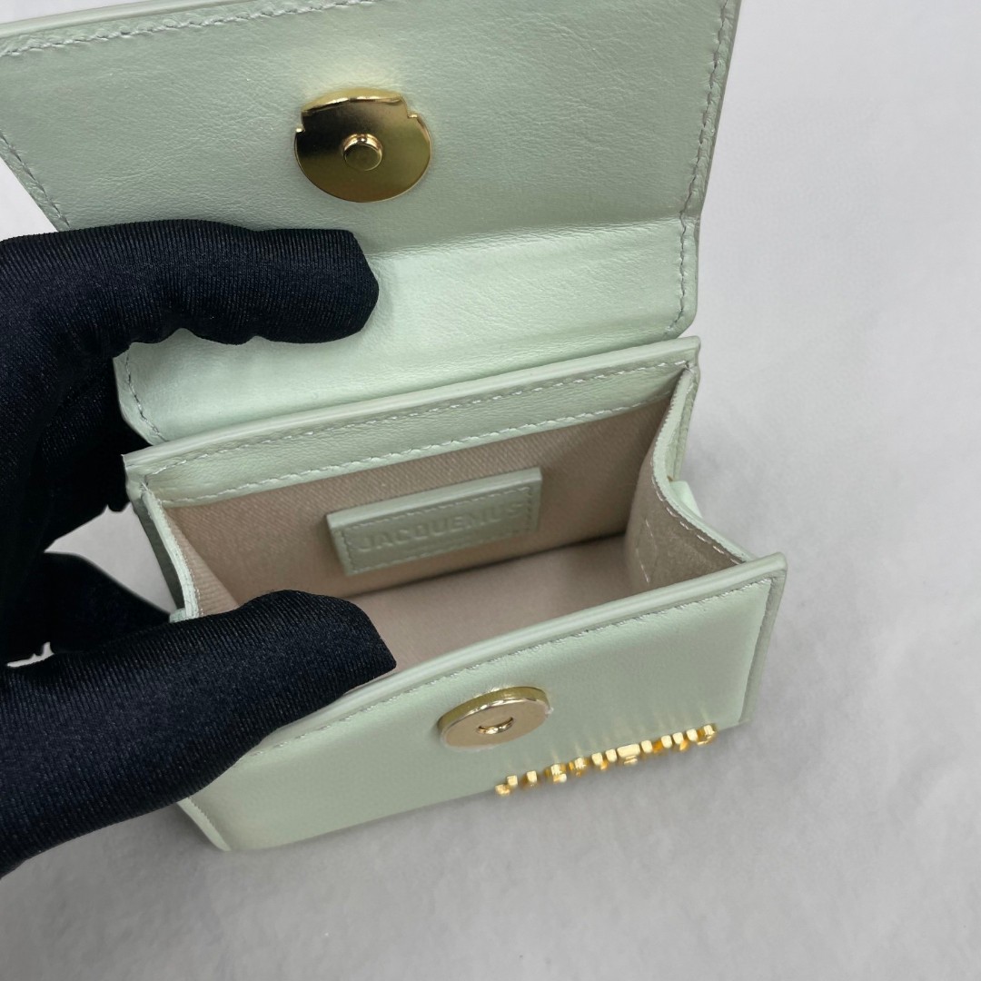 Jacquemus Green Leather Le Chiquito Mini Bag Jacquemus