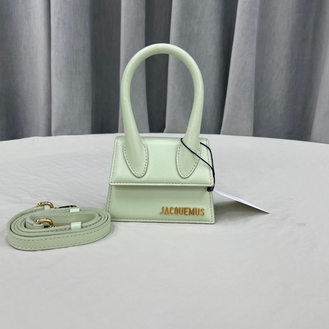 Jacquemus Green Leather Le Chiquito Mini Bag Jacquemus