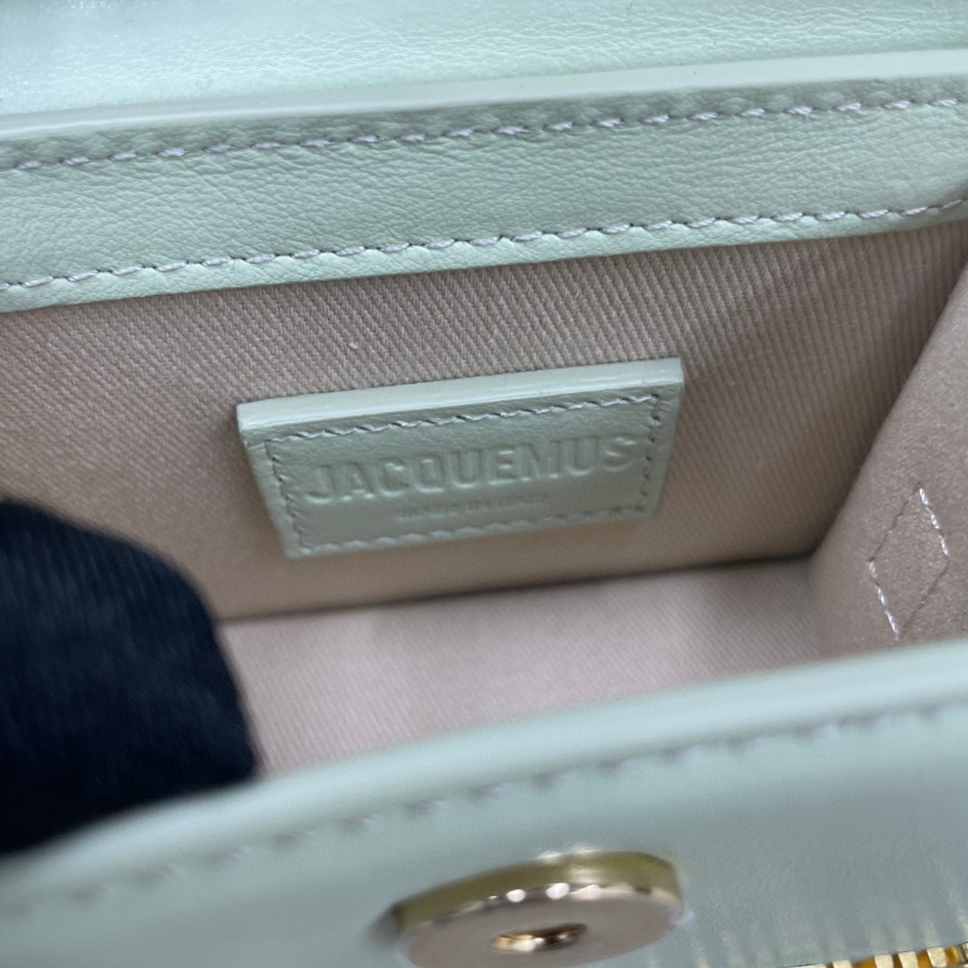 Jacquemus Green Leather Le Chiquito Mini Bag Jacquemus