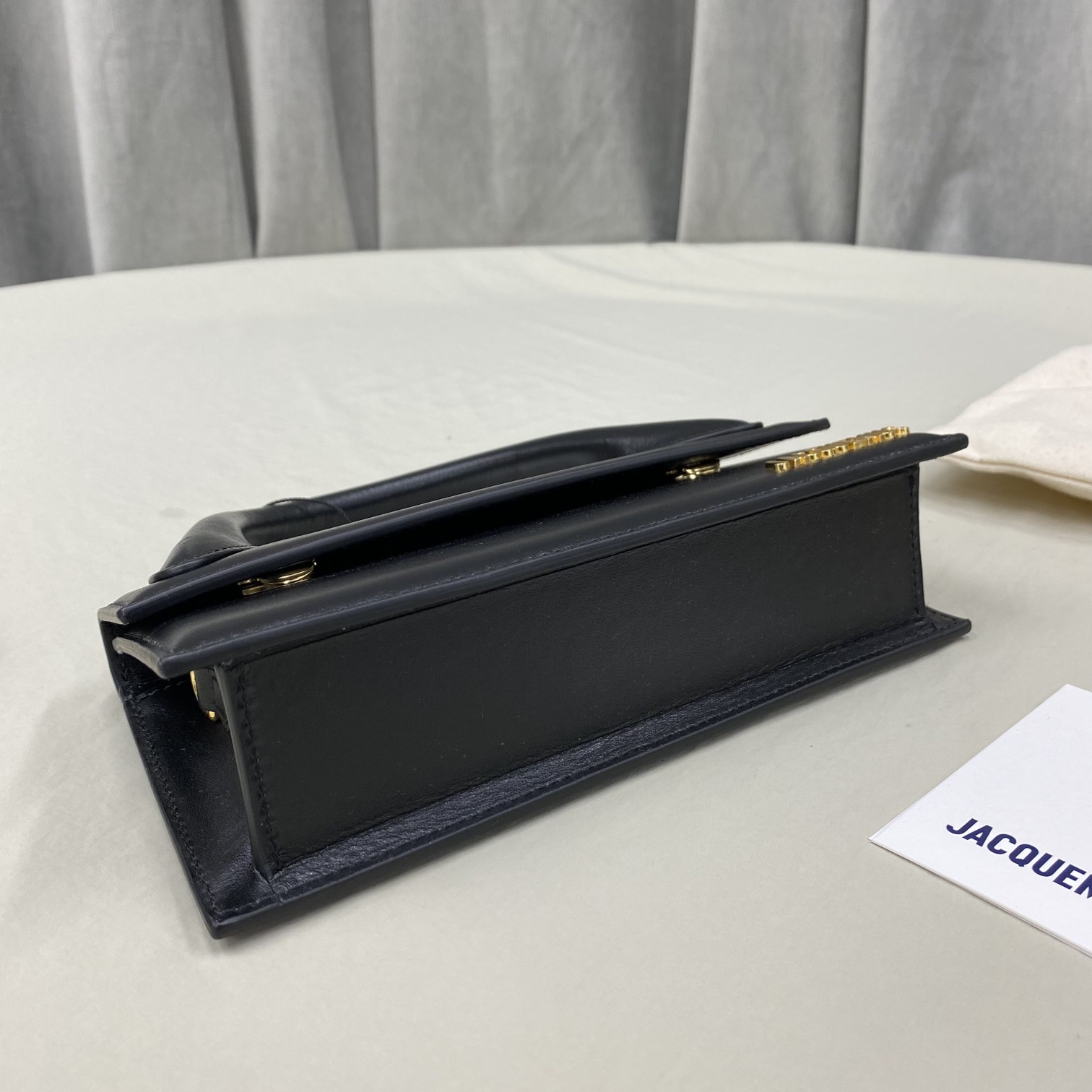 JACQUEMUS Smooth Calfskin Le Chiquito Long Black 1563690 Jacquemus 00769