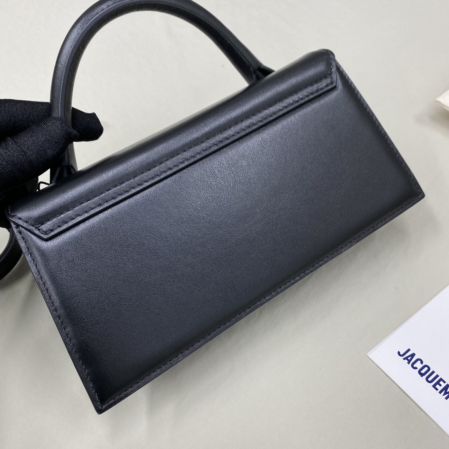 JACQUEMUS Smooth Calfskin Le Chiquito Long Black 1563690 Jacquemus 00769
