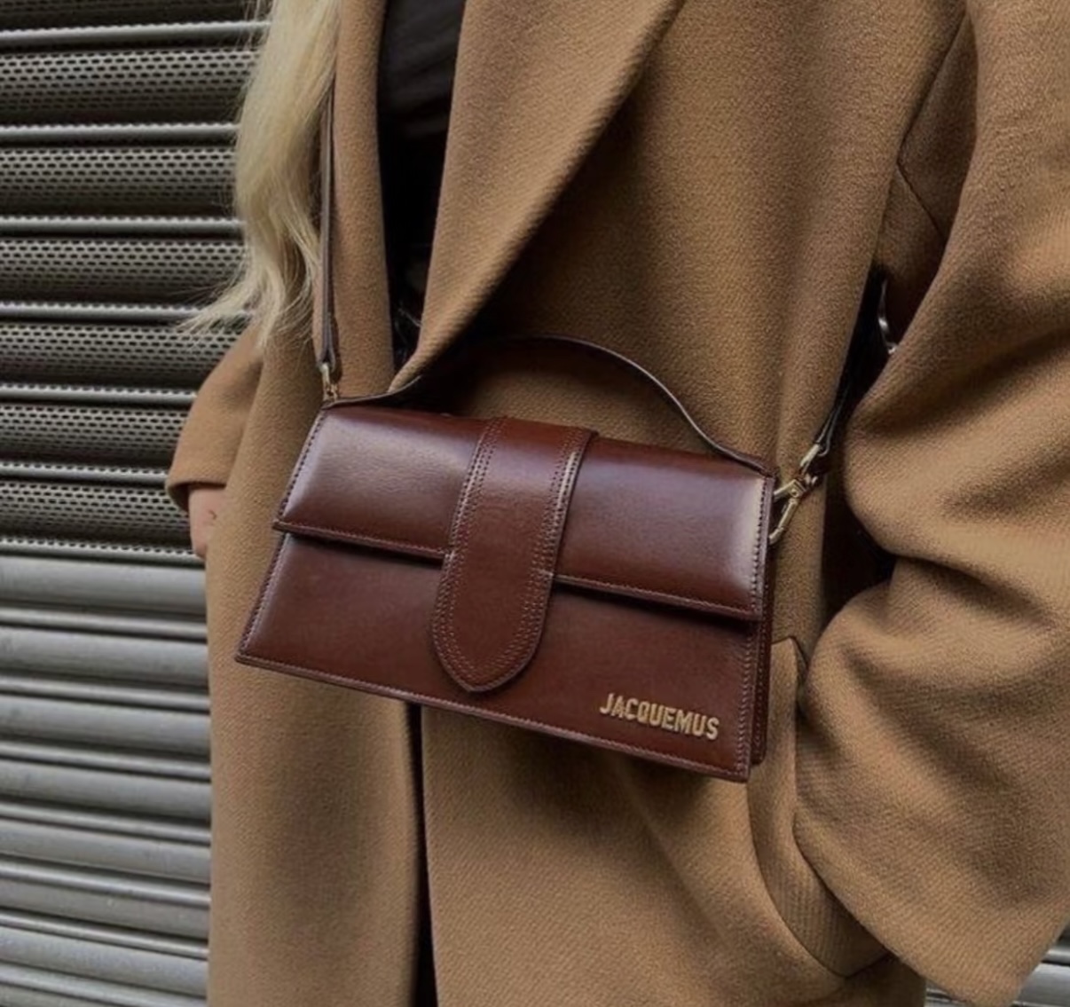 bag Jacquemus The Large Bambino 'Brown' 213BA007-