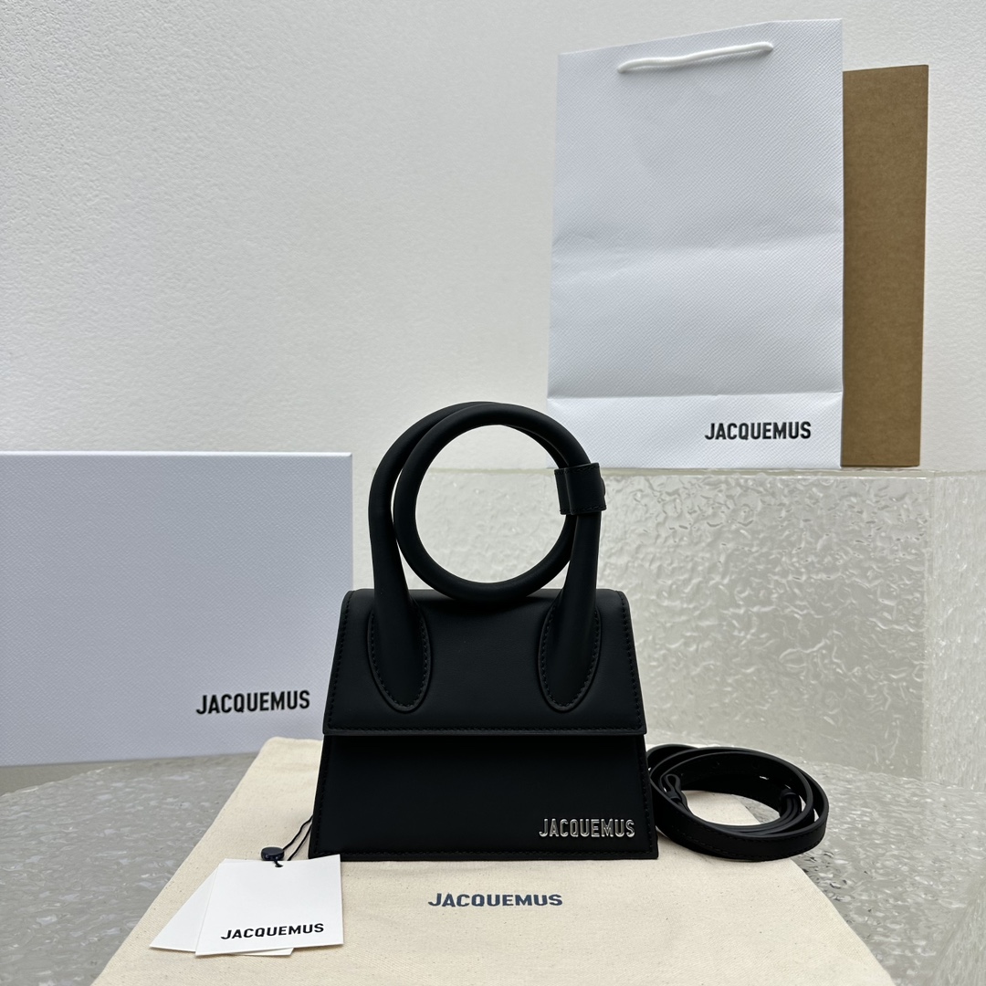 Jacquemus Le Chiquito Noeud Tote Bag | Black Jacquemus 00829