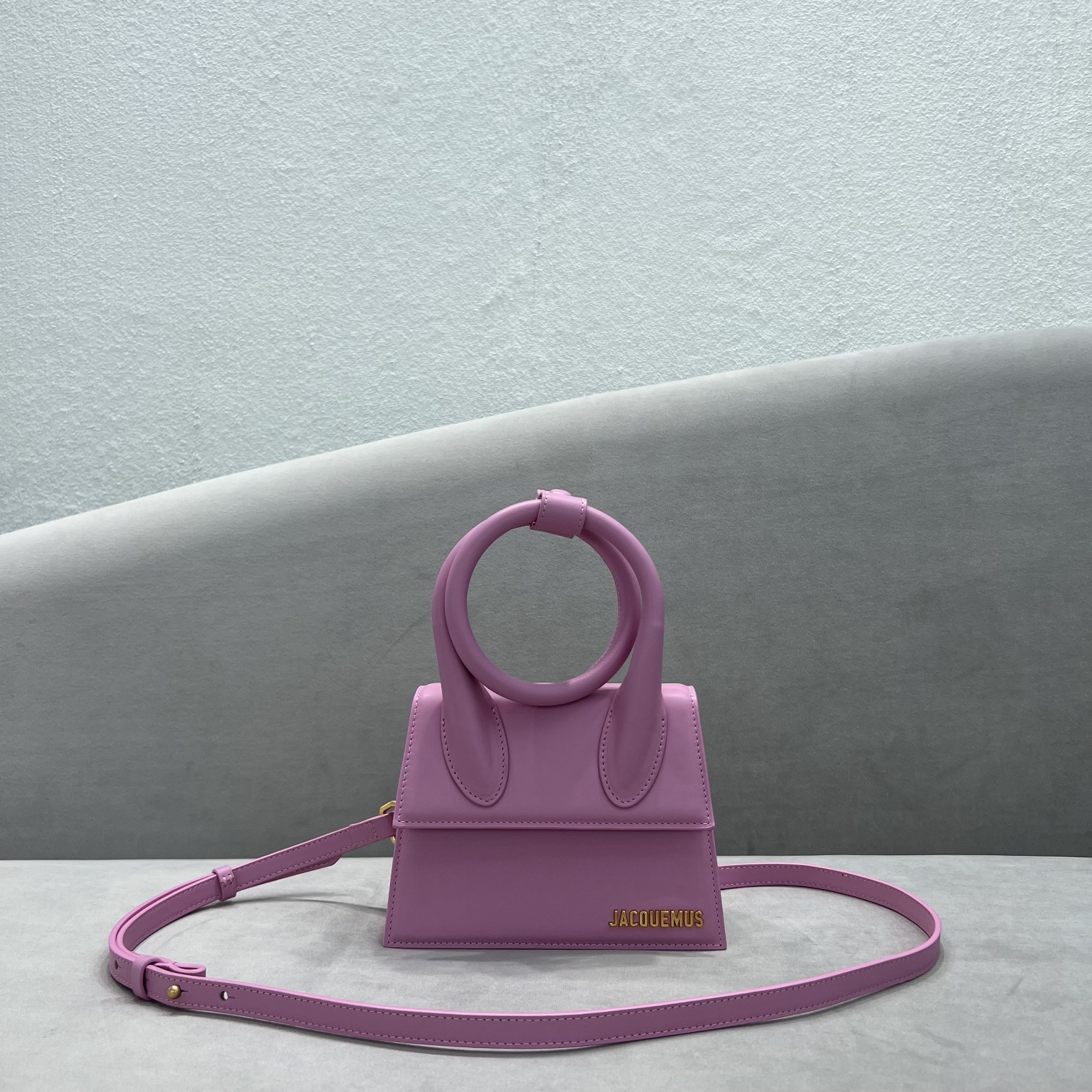 Jacquemus Le Chiquito Noeud Handbag in Pink Jacquemus