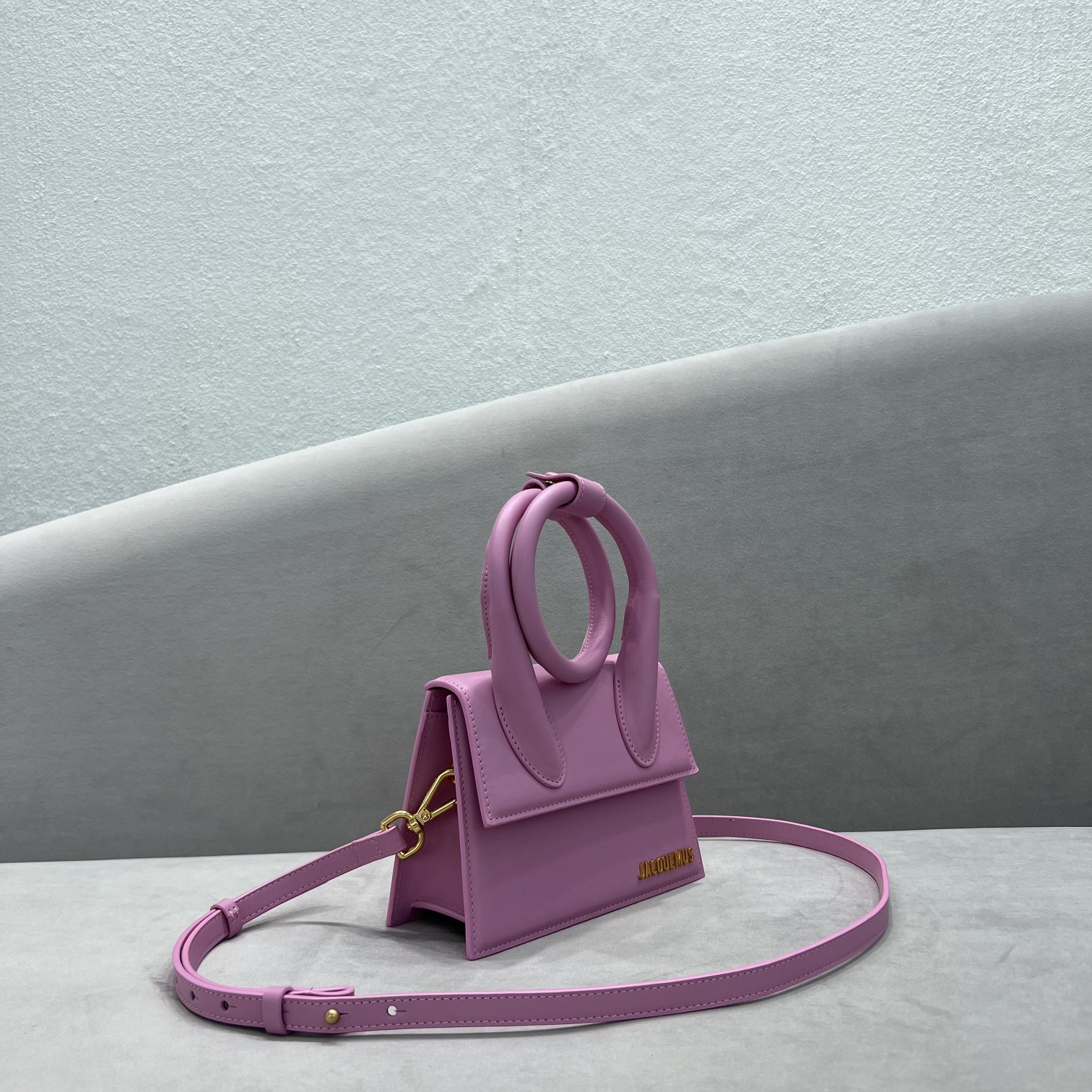 Jacquemus Le Chiquito Noeud Handbag in Pink Jacquemus