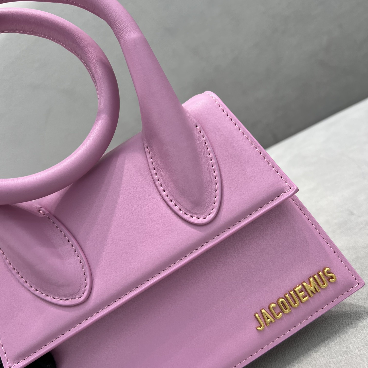 Jacquemus Le Chiquito Noeud Handbag in Pink Jacquemus