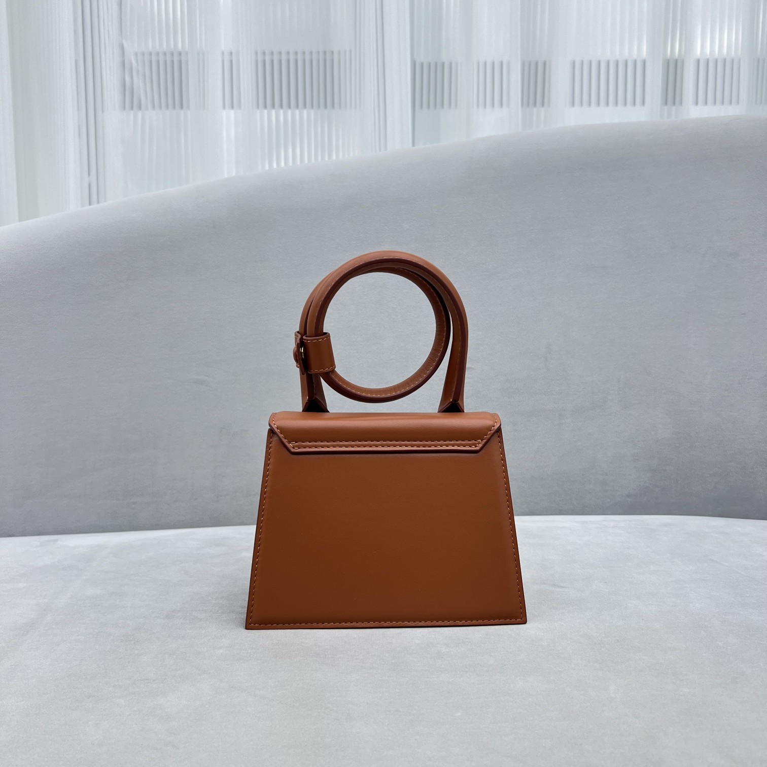 Jacquemus Le Chiquito Noeud 'Brown' Bag 213BA005-3072 Jacquemus 00909