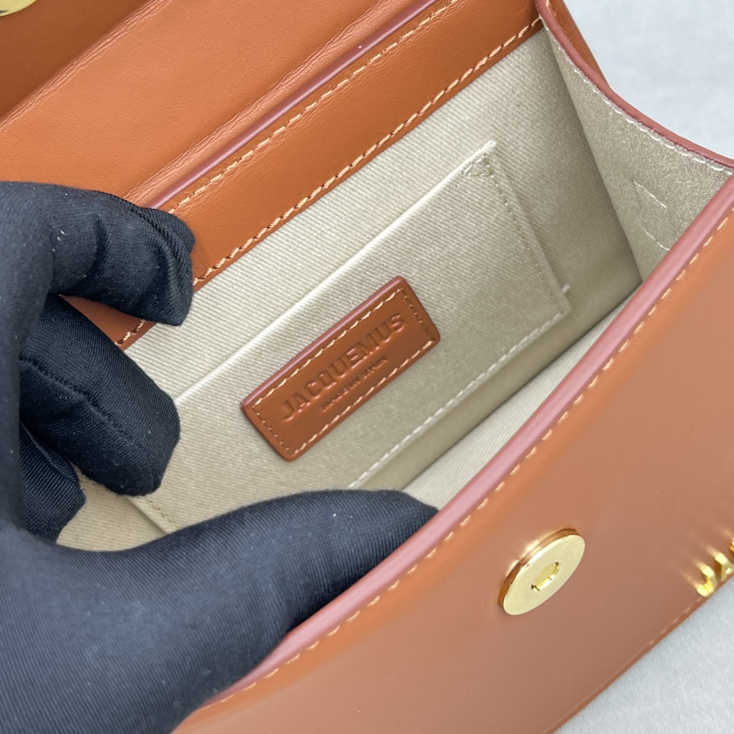 Jacquemus Le Chiquito Noeud 'Brown' Bag 213BA005-3072 Jacquemus 00909