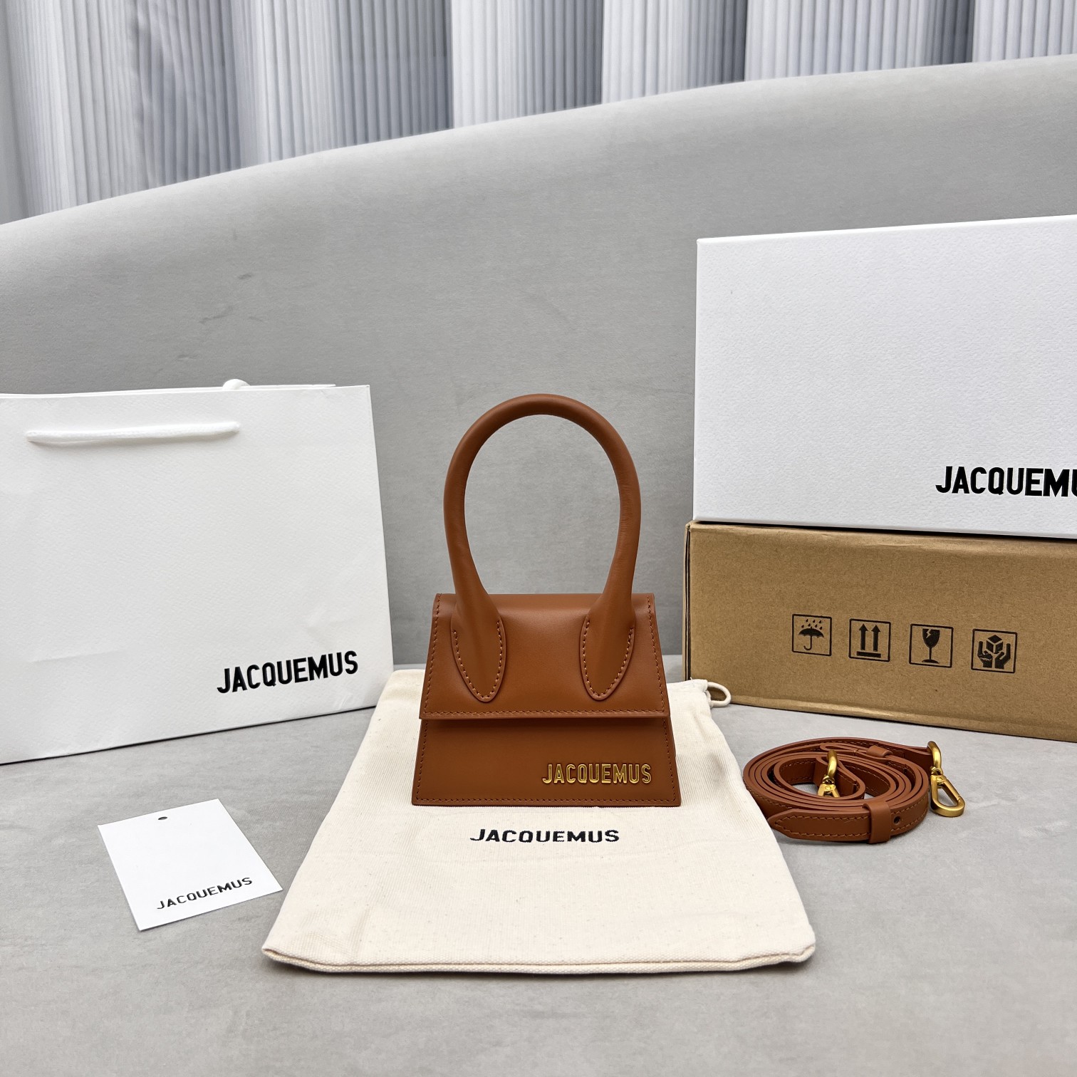 Jacquemus Le Chiquito Noeud Coiled Handbag Light Jacquemus 00979