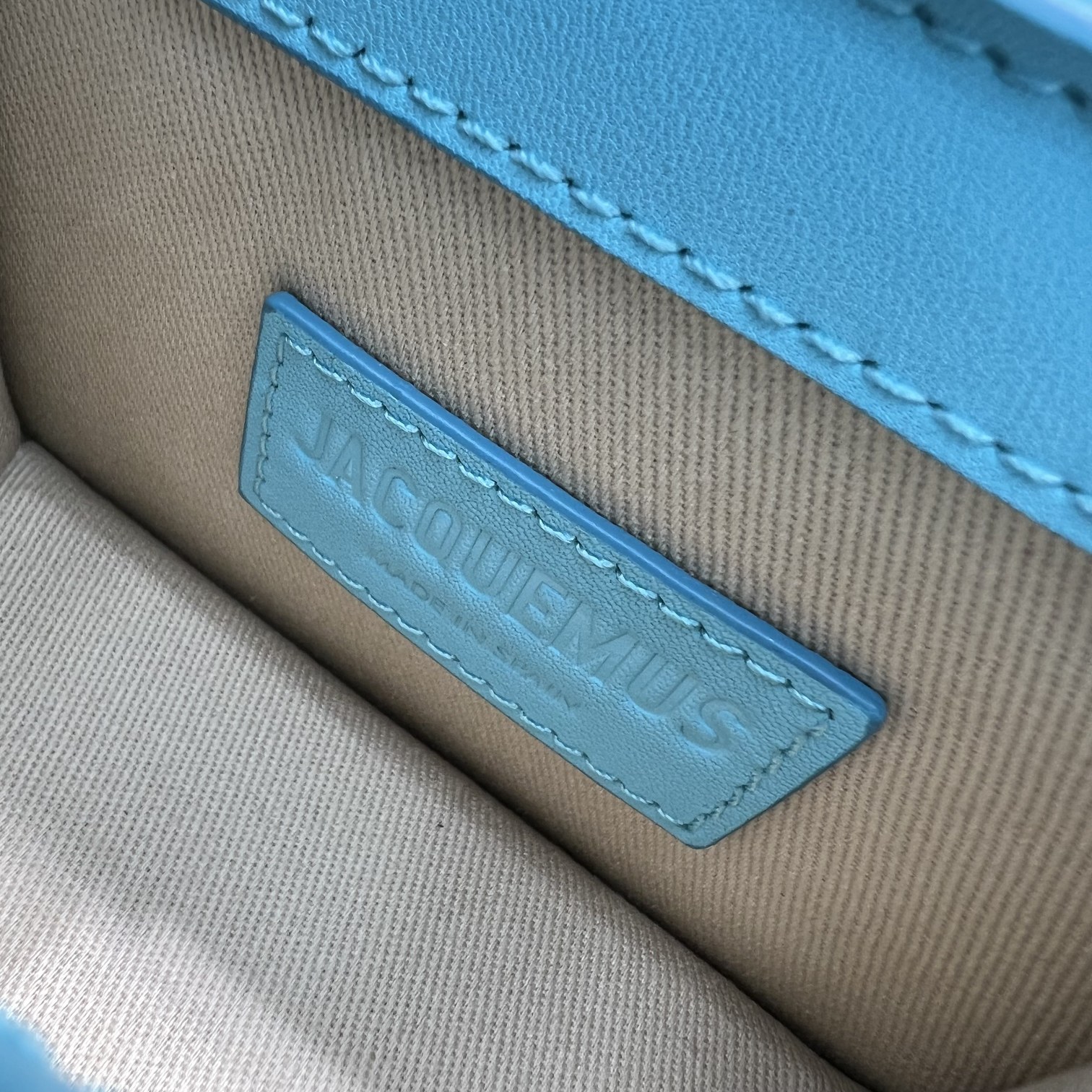 Jacquemus Le Chiquito Moyen Women's Handbag Blue | Jacquemus 00989