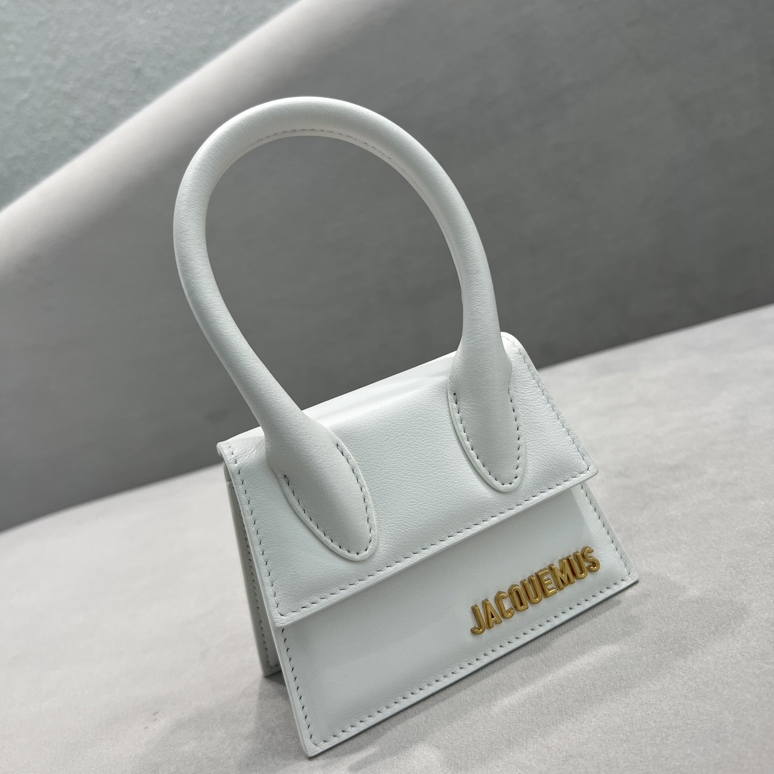 Jacquemus White Leather Mini Le Chiquito Bag Jacquemus 01009
