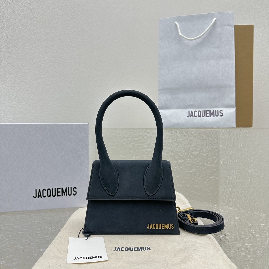 JACQUEMUS Le Chikito Moyen Tote Bag – Dark Jacquemus