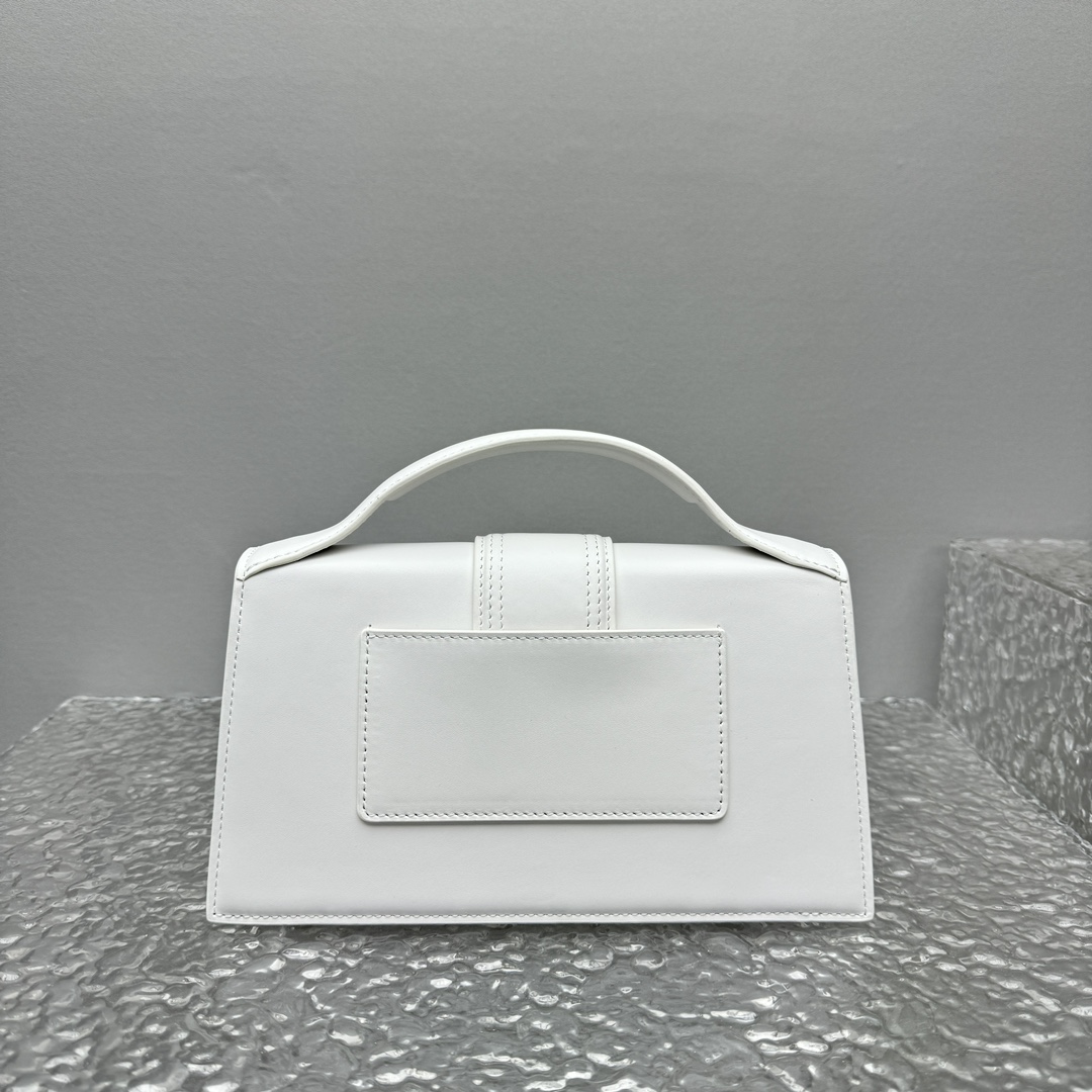 Jacquemus Le bambino leather handbag Jacquemus White in Leather