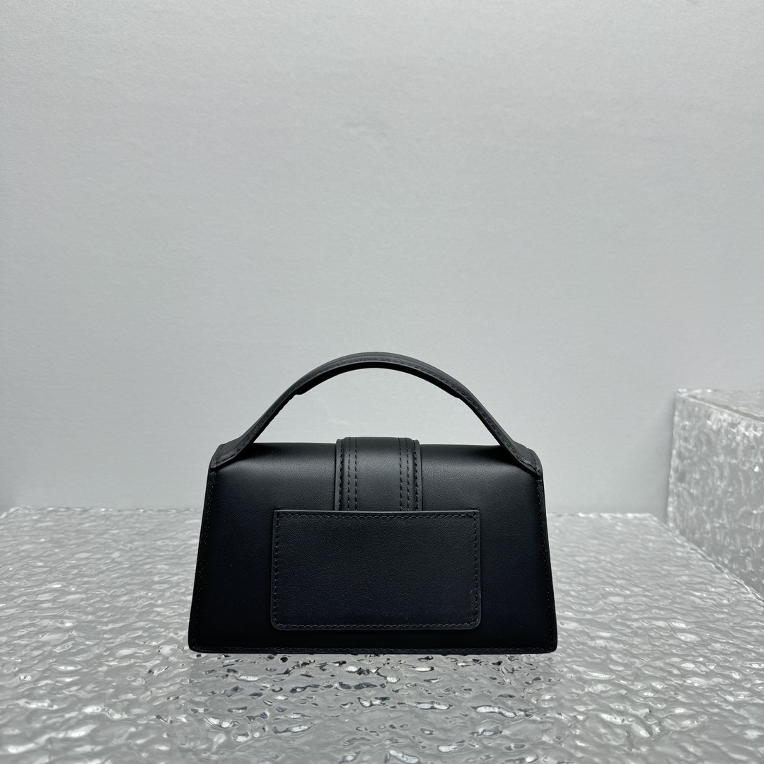 Jacquemus Le Bambino Leather Tote Bag | Black