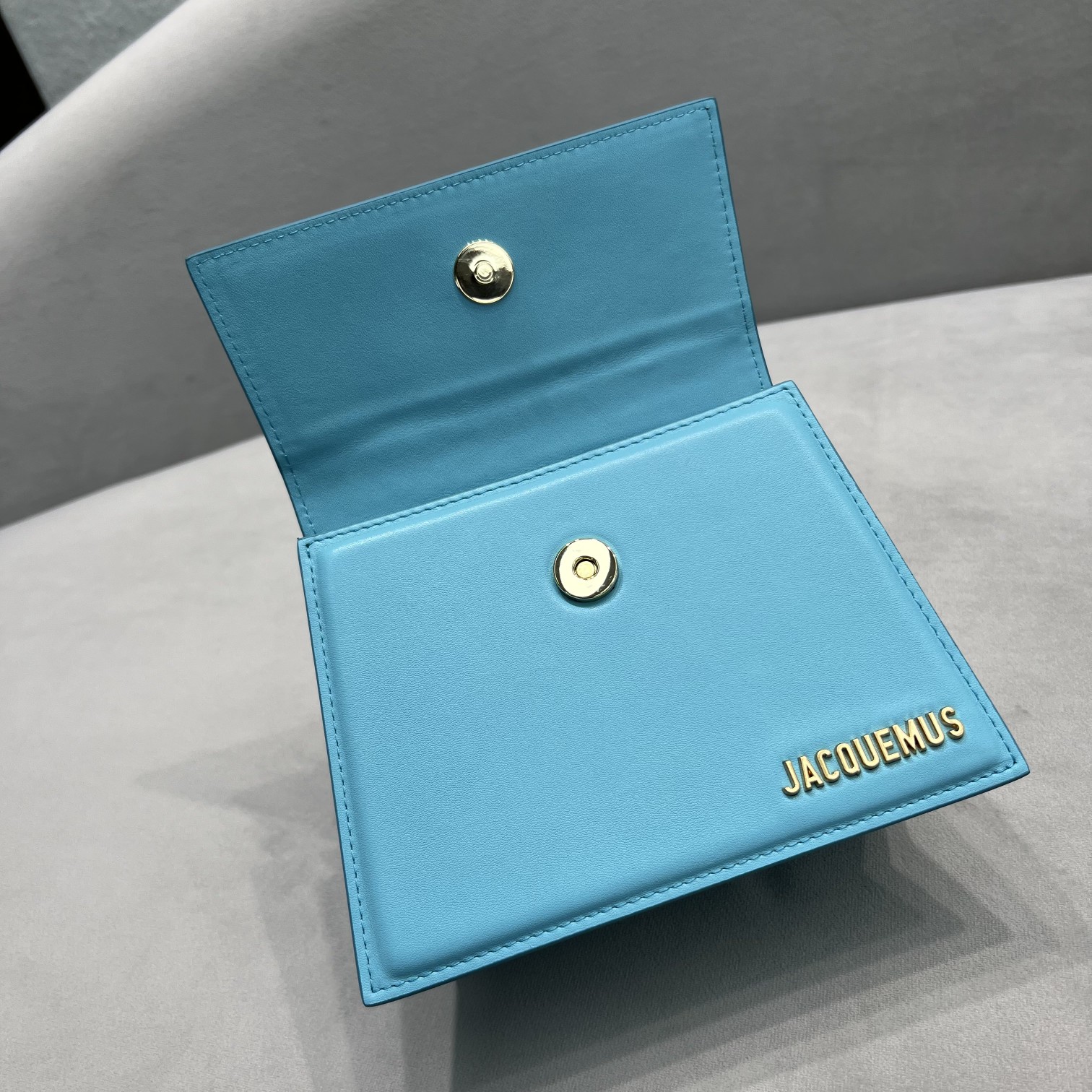 BAG Jacquemus Le Chiquito Bag Turquoise 213BA01-213-Jacquemus 01069