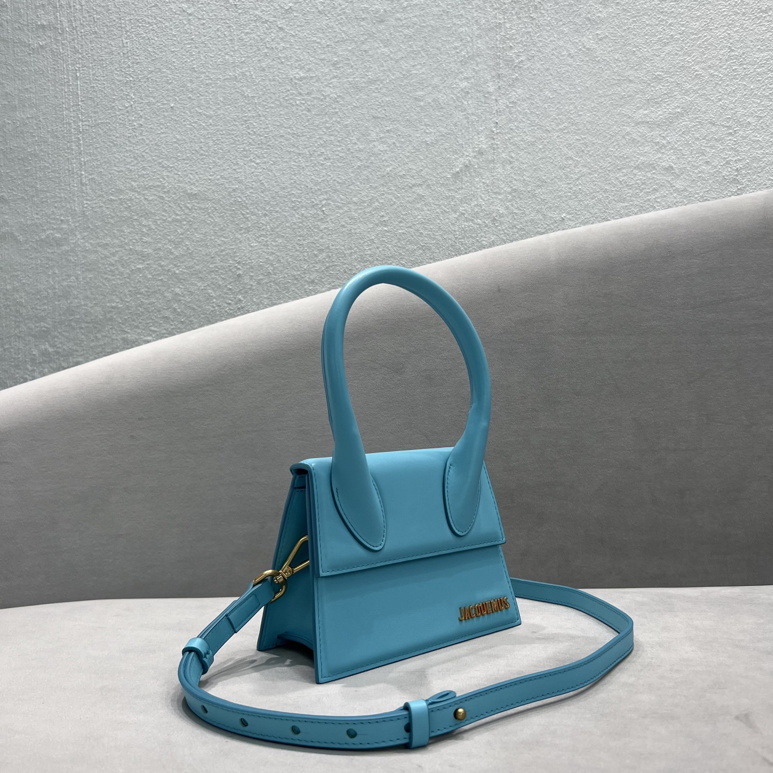 BAG Jacquemus Le Chiquito Bag Turquoise 213BA01-213-Jacquemus 01069