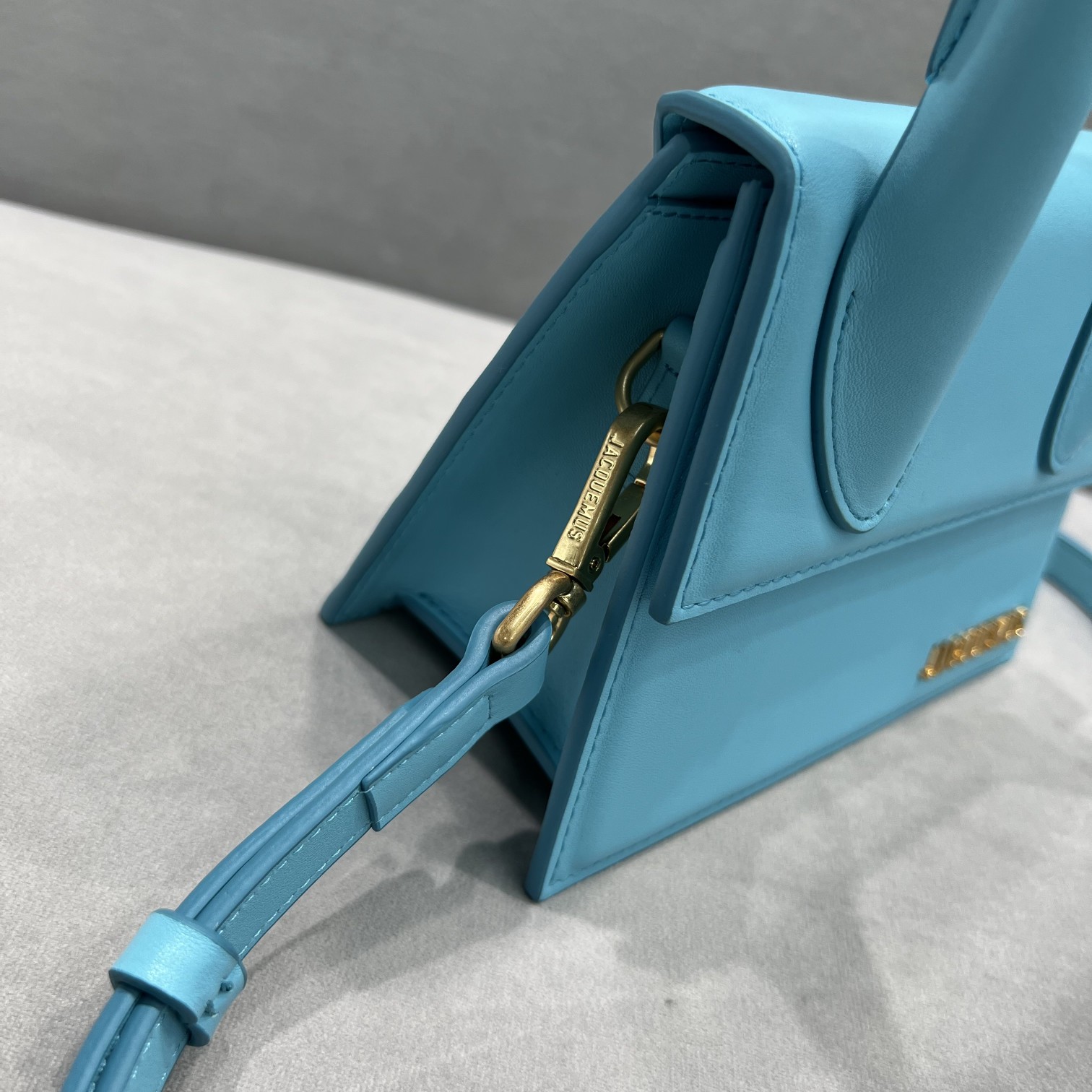 BAG Jacquemus Le Chiquito Bag Turquoise 213BA01-213-Jacquemus 01069