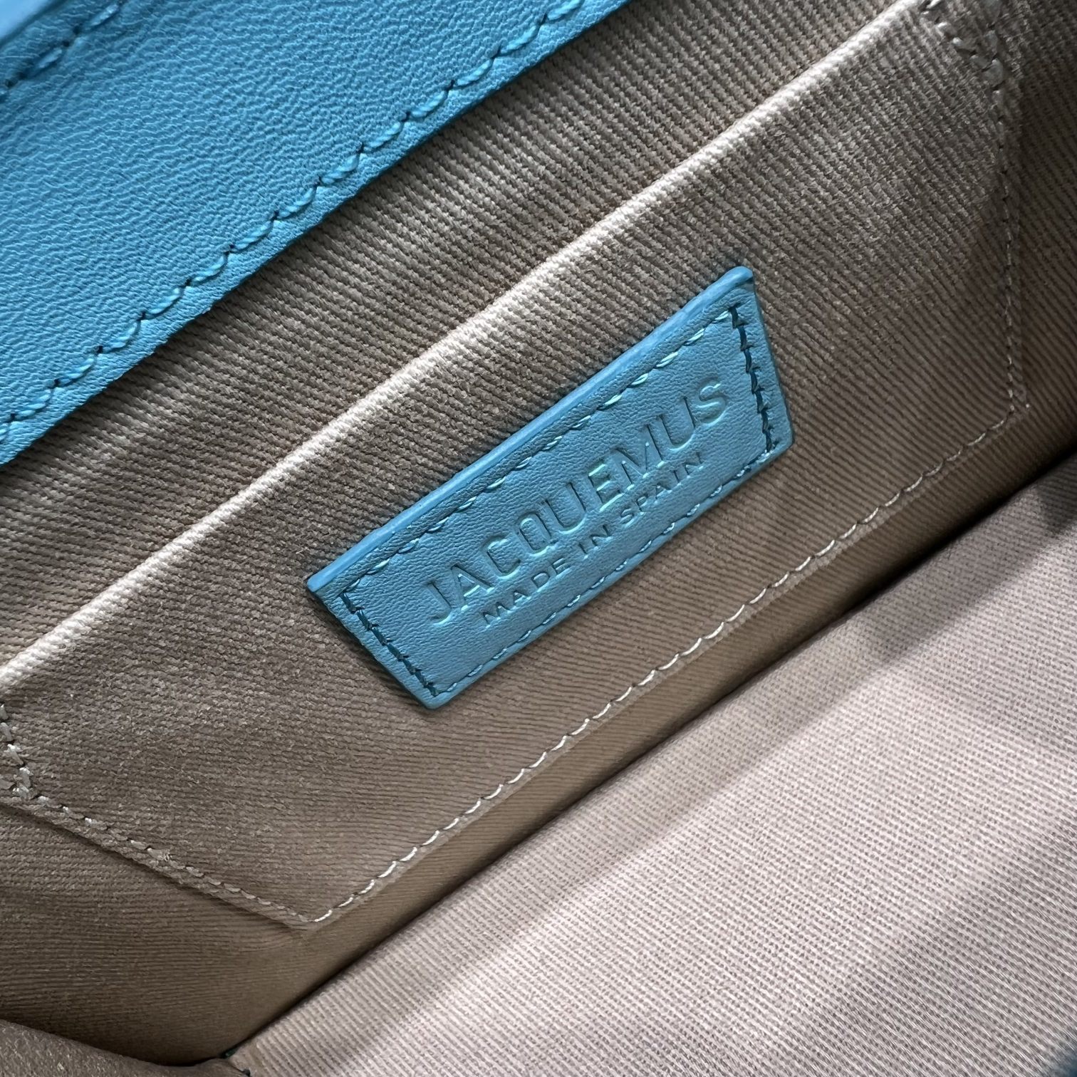 BAG Jacquemus Le Chiquito Bag Turquoise 213BA01-213-Jacquemus 01069