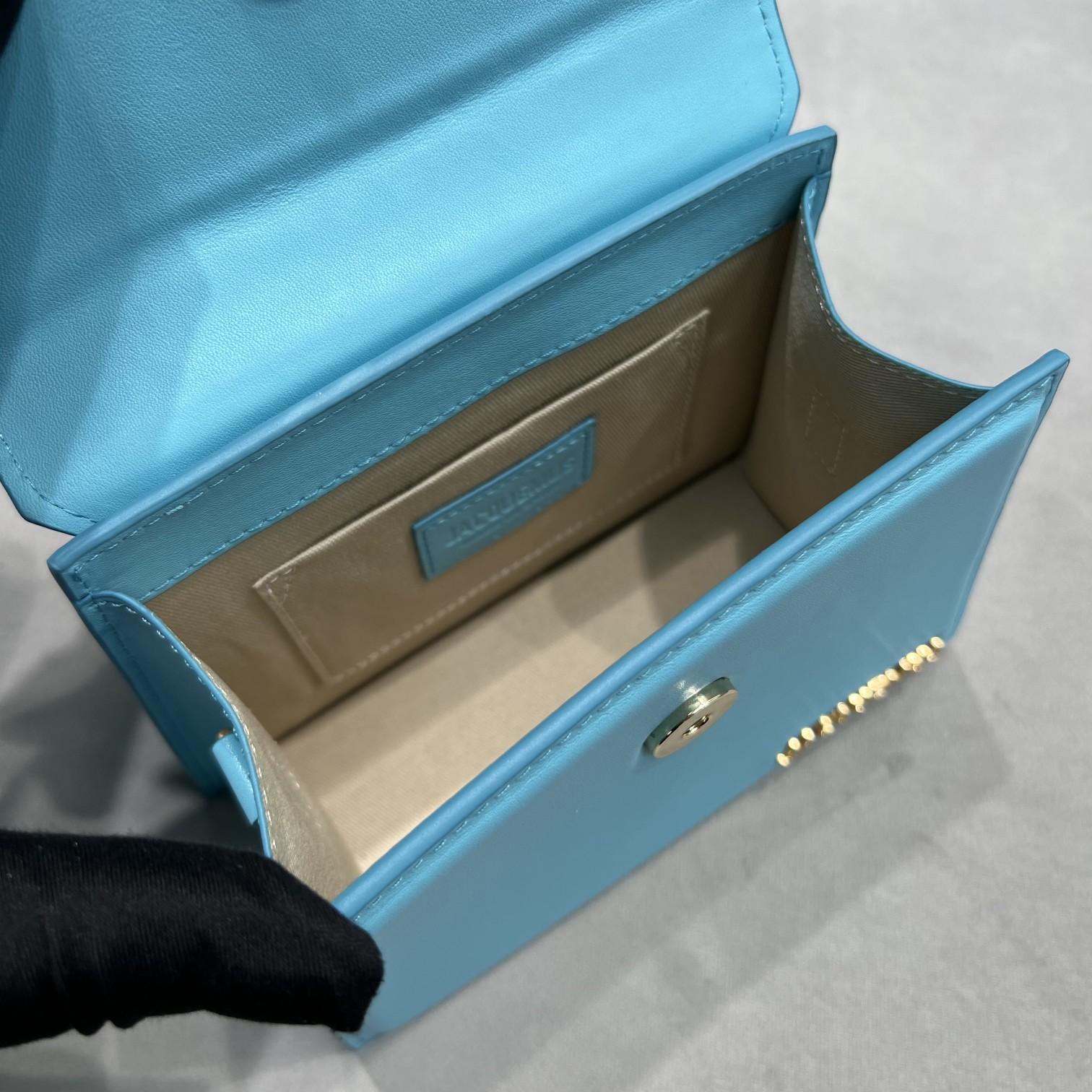 BAG Jacquemus Le Chiquito Bag Turquoise 213BA01-213-Jacquemus 01069