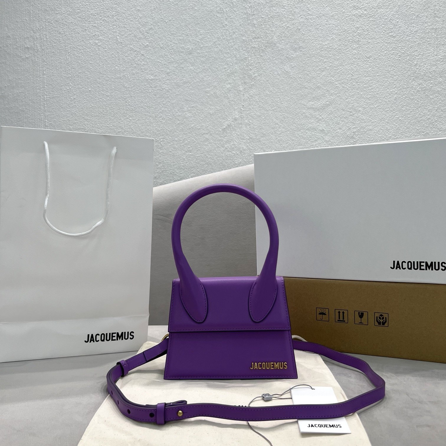 Jacquemus Le Chiquito Mini Bag | Purple | Jacquemus 01109