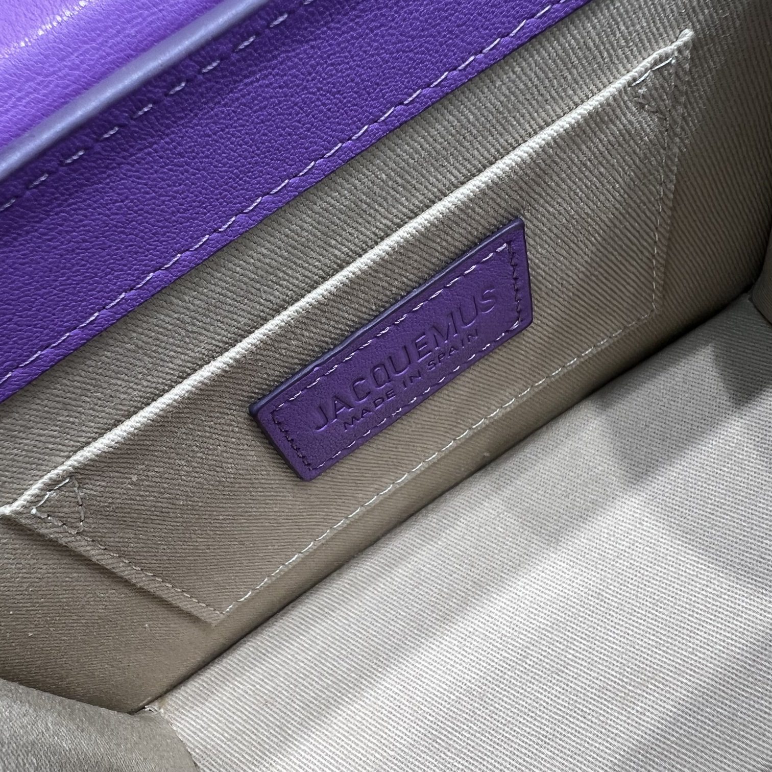 Jacquemus Le Chiquito Mini Bag | Purple | Jacquemus 01109