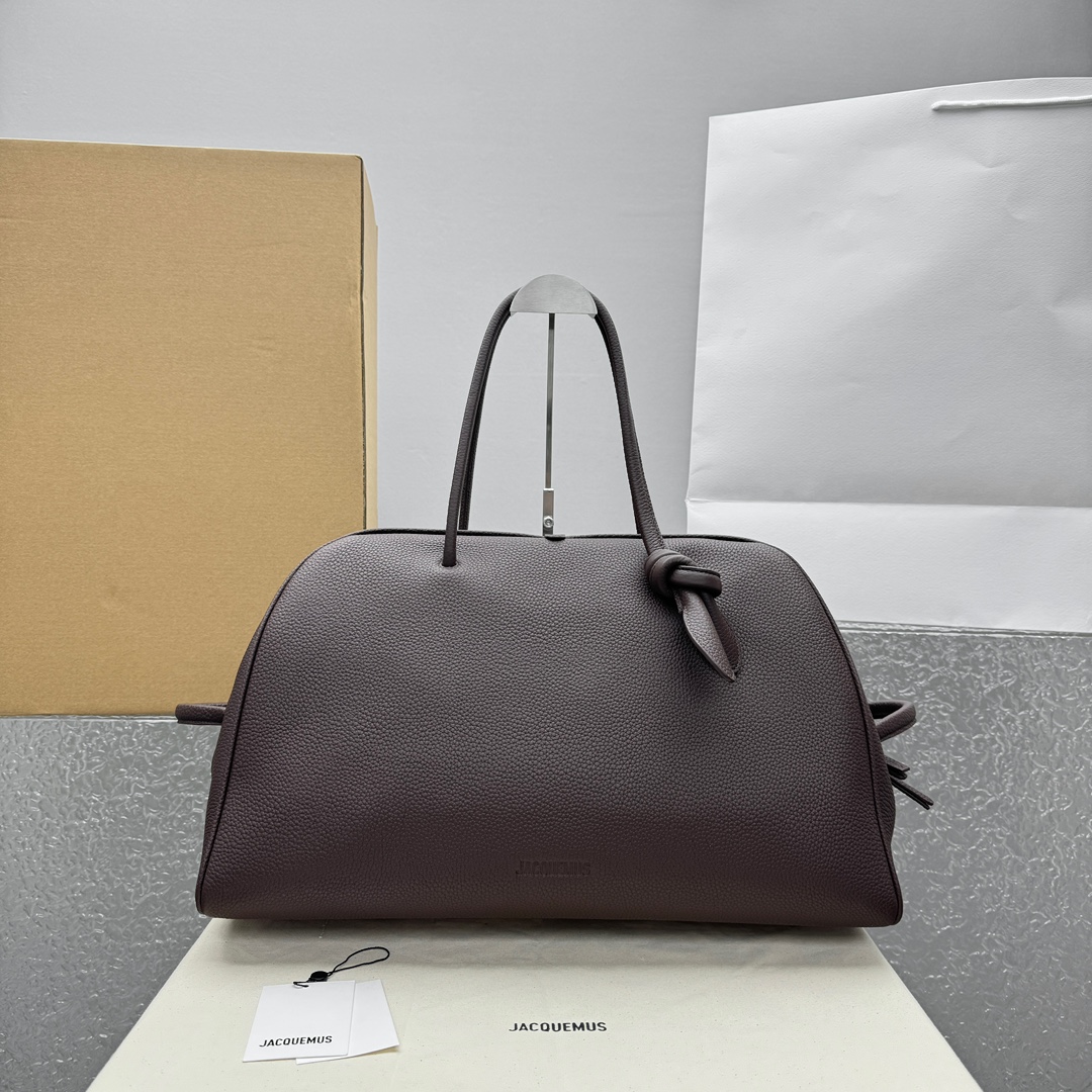 Jacquemus The Large Turismo Tote Bag | Brown