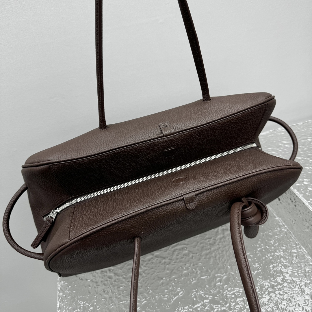 Jacquemus The Large Turismo Tote Bag | Brown