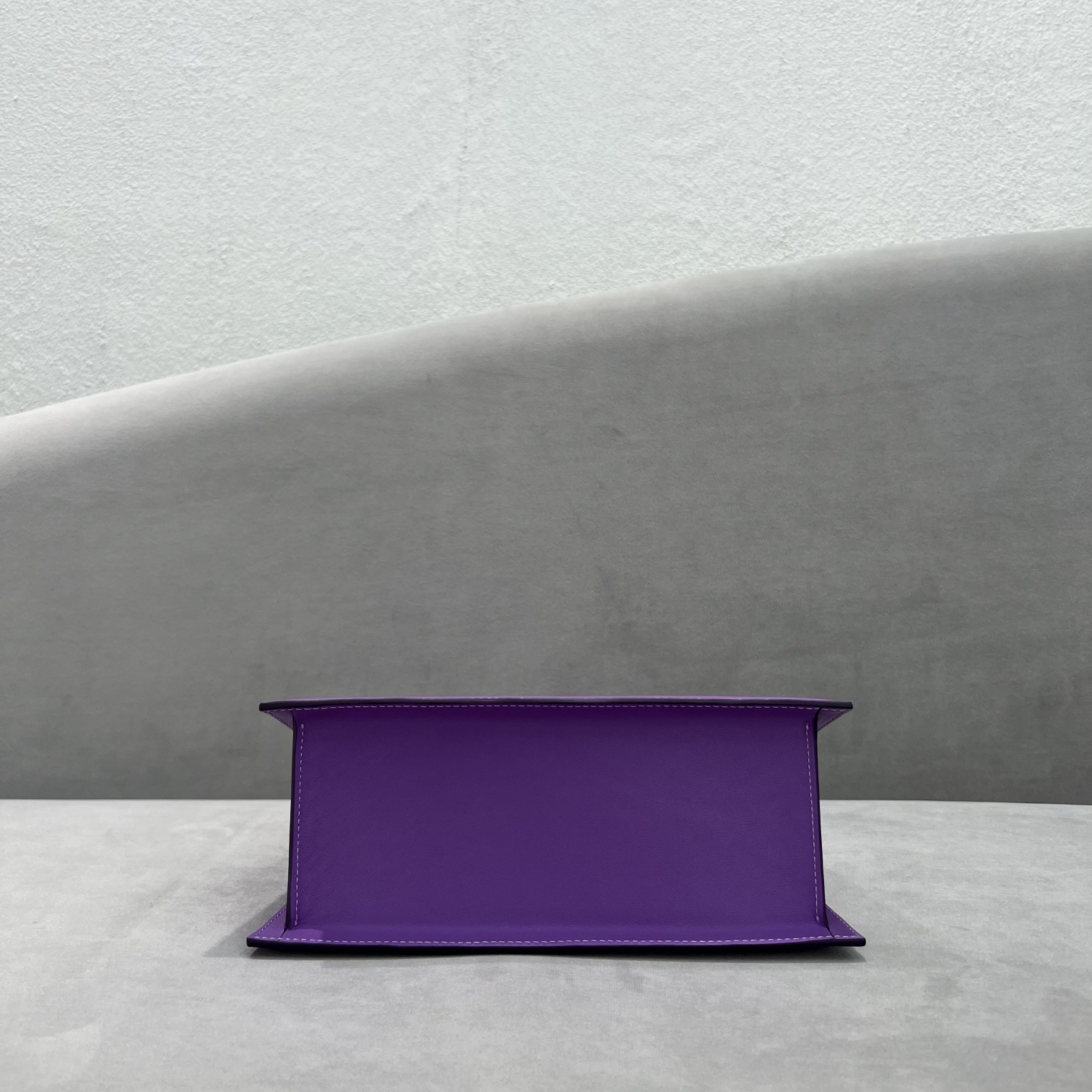 Jacquemus Le Chiquito Noeud Leather Tote in Purple |