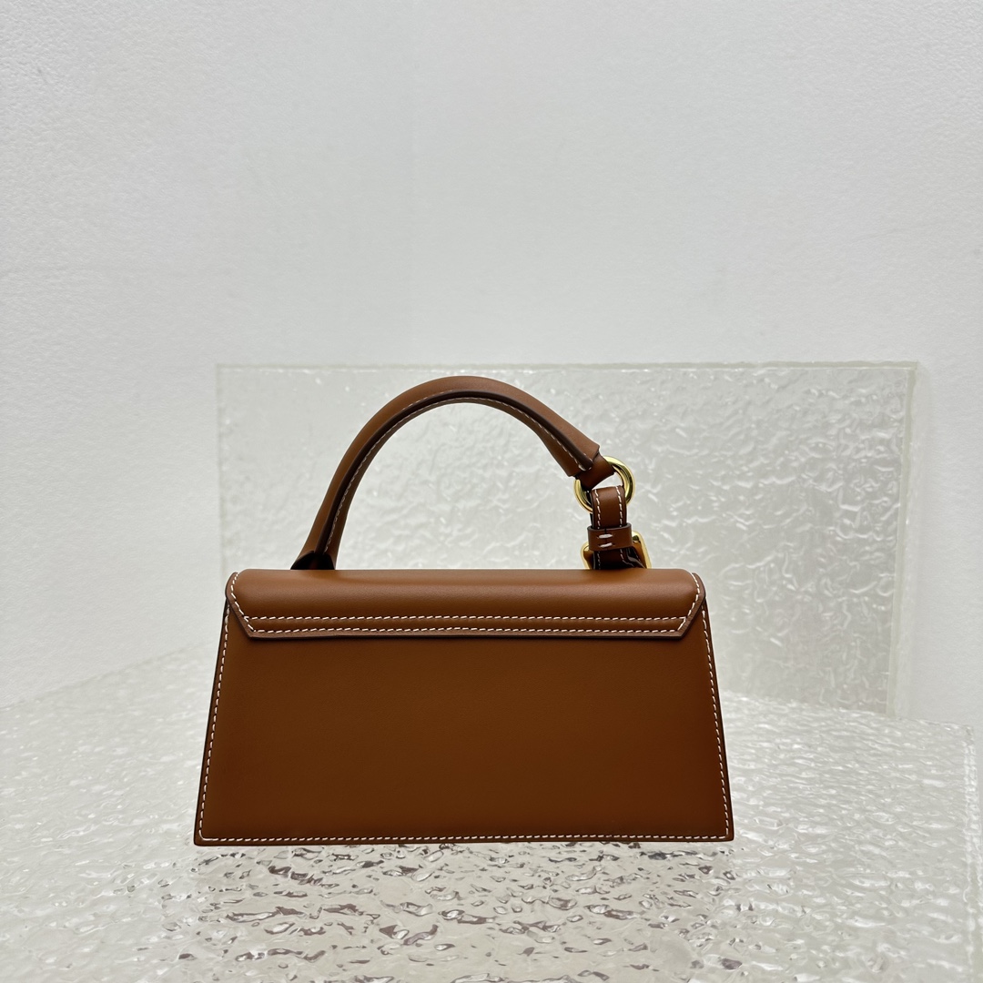 Jacquemus Le Chiquito Long Boucle Bag in BROWN |