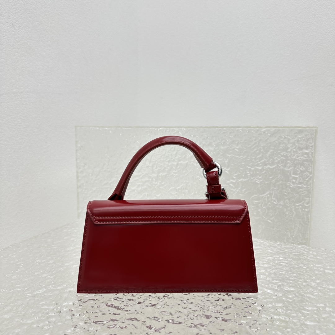Jacquemus Le Chiquito Long Boucle Bag in Red |