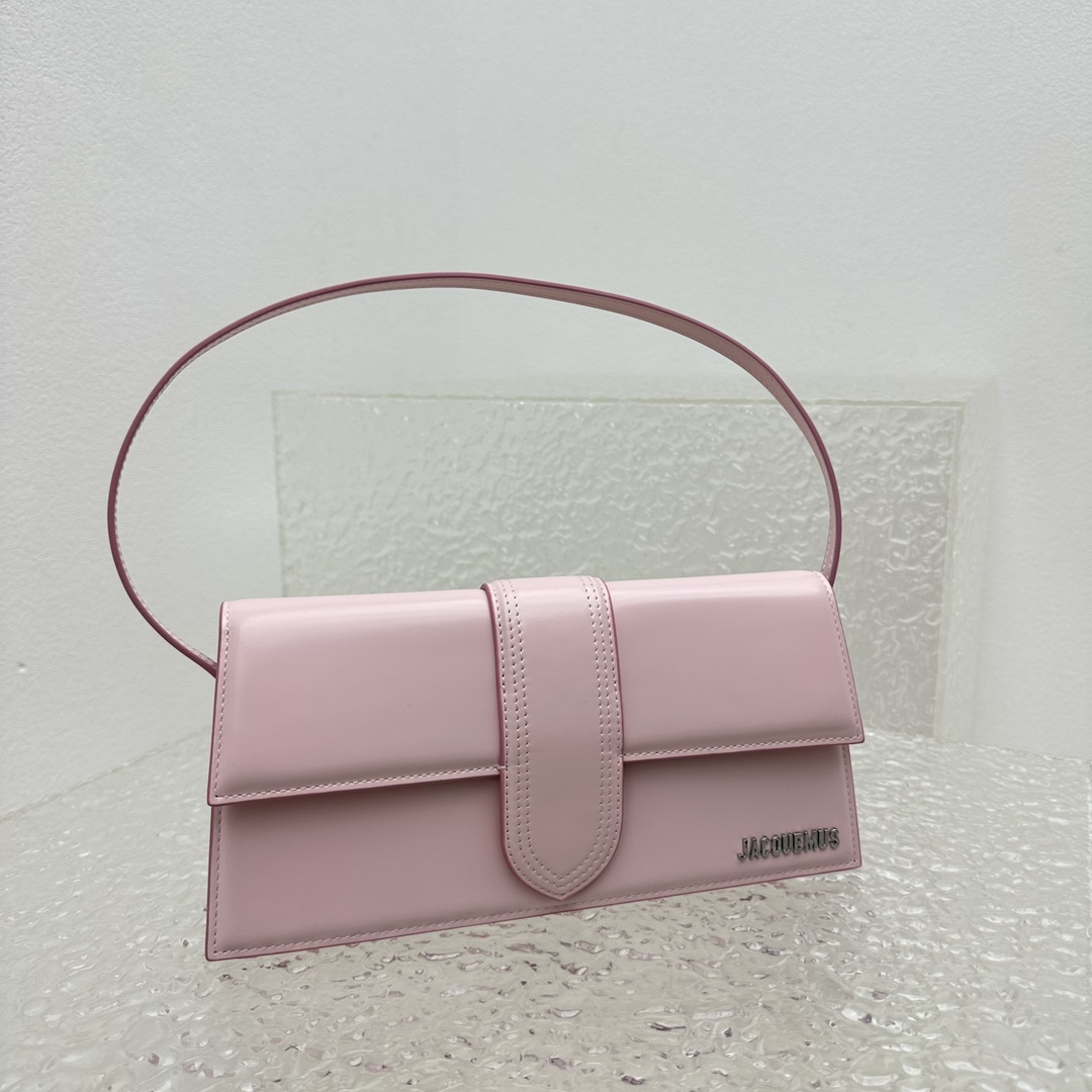 JACQUEMUS LE GRAND BAMBINO LONG PALE PINK