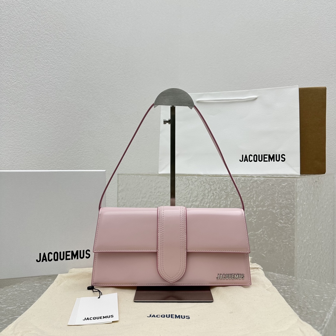 JACQUEMUS LE GRAND BAMBINO LONG PALE PINK