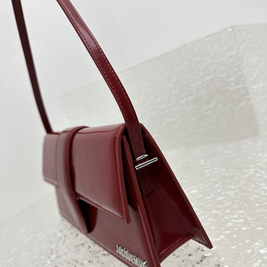 Le Bambino Long Bag - Jacquemus - Leather - Red